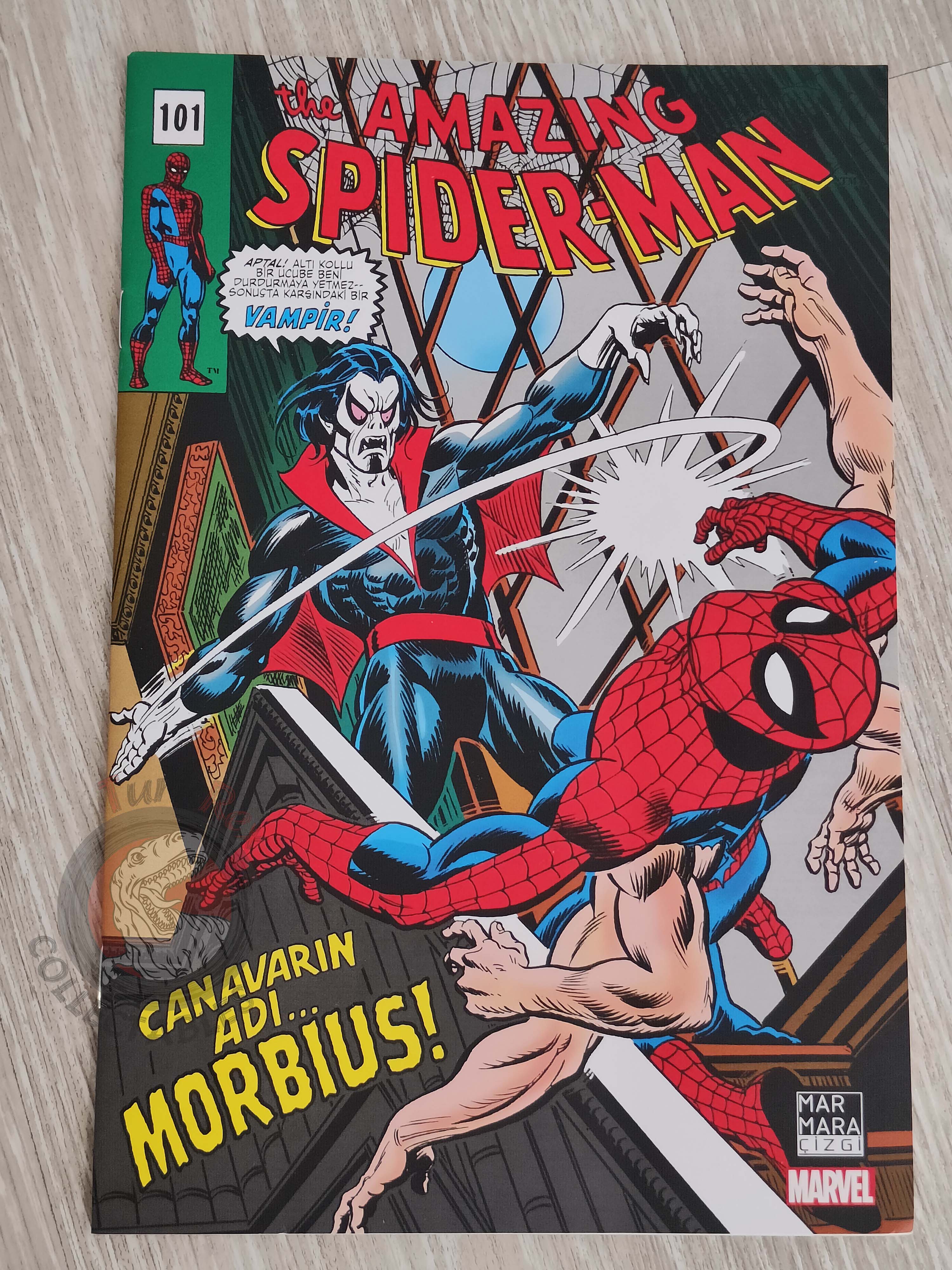 The Amazing Spider-Man #101 2022 Turkish Comic Turkey Morbius 1st App