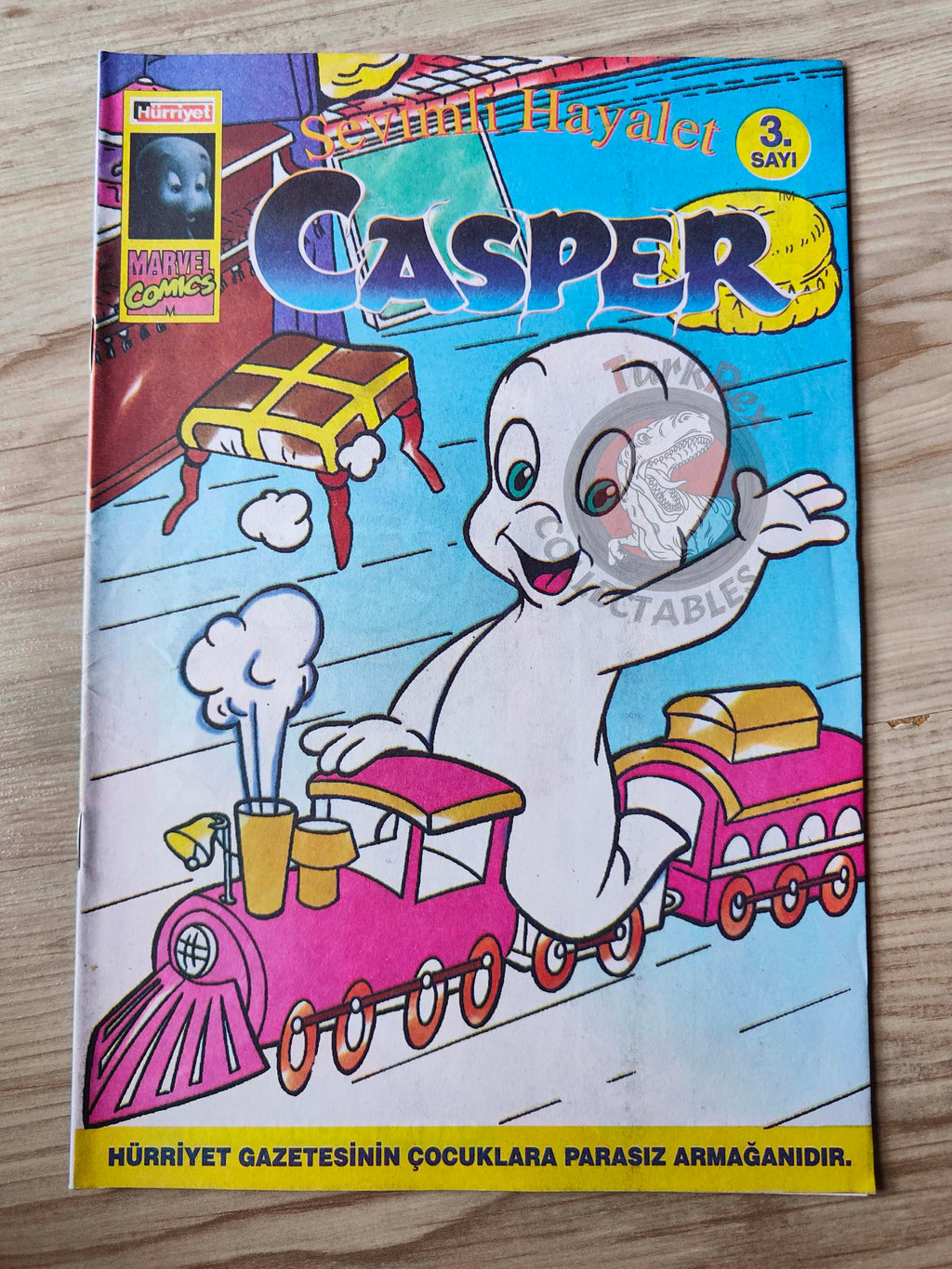 Casper the Friendly Ghost – Issue #3 1996 Turkish Comic Turkey
