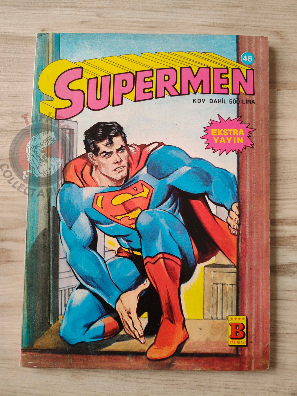 Superman #46 1986 Turkish Comic Turkey The Family #203 #204 #205 Action Comics #561