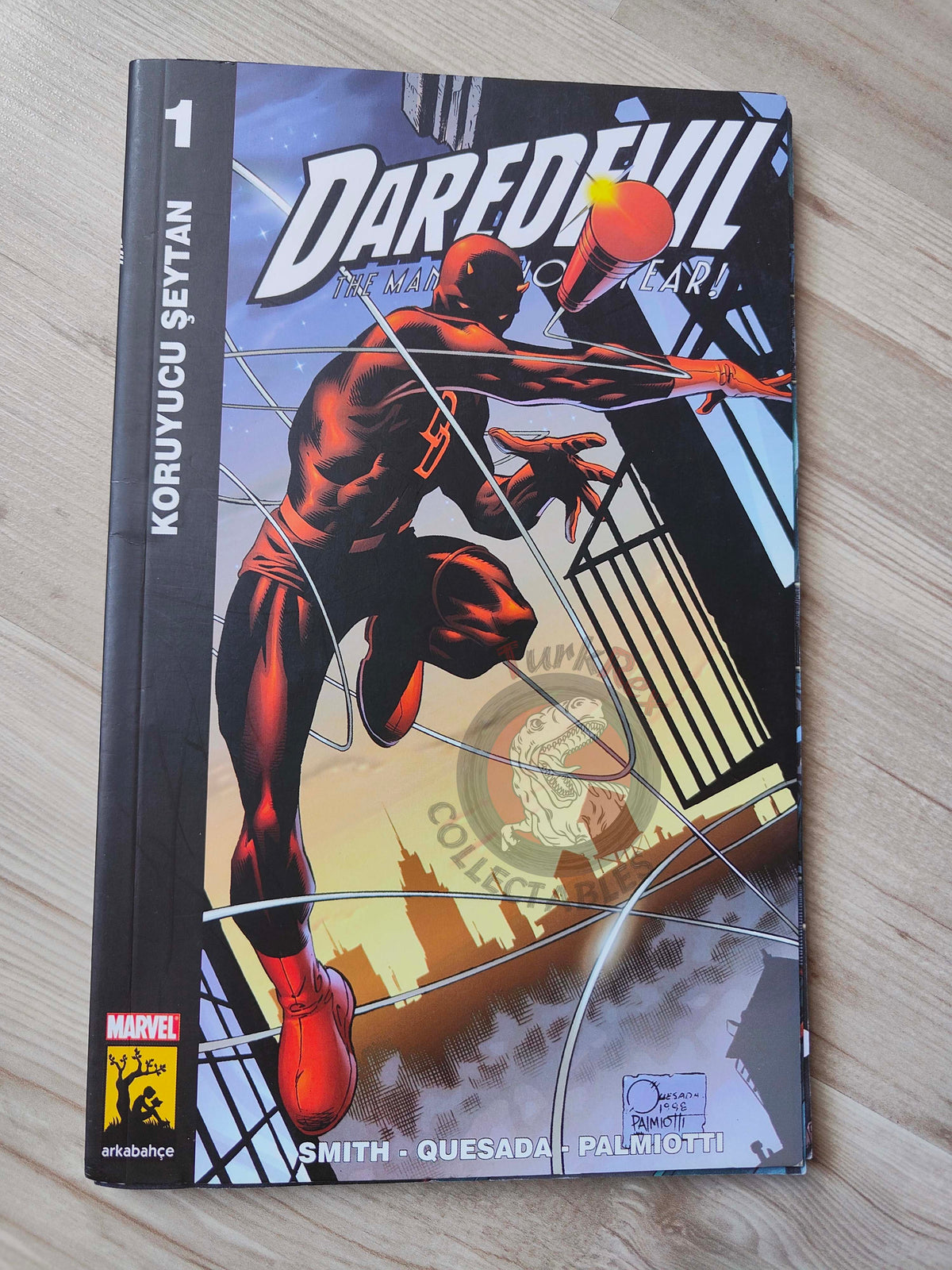 Daredevil Volume #1 Turkish Comic Turkey Marvel Knights #1–6