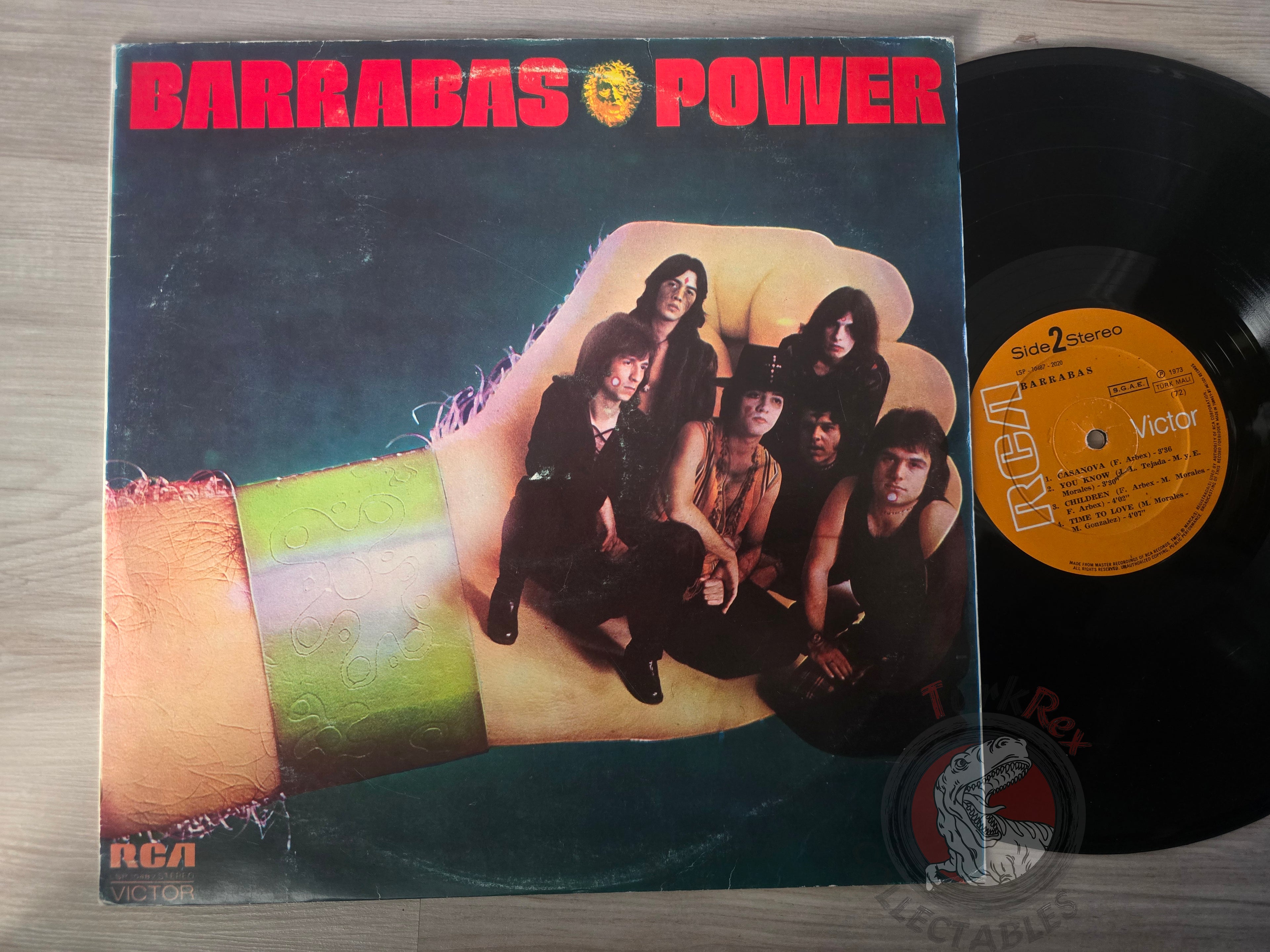 Barrabas – Power Turkish Pressing Vinyl Turkey Edition