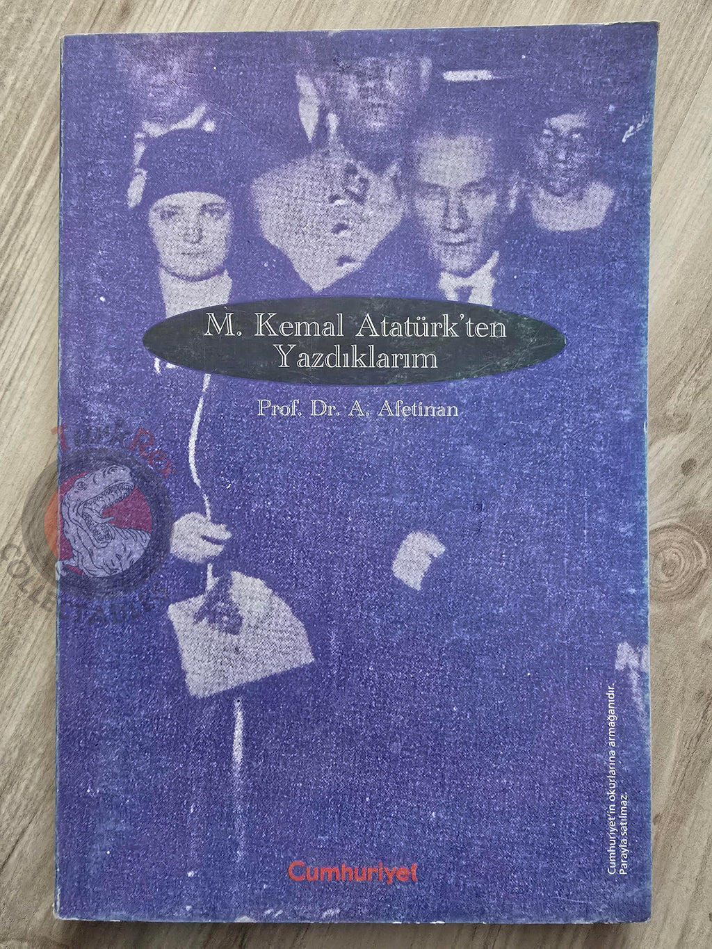 Afet İnan – What I Wrote from M. Kemal Atatürk 1998 Turkish Book Turkey