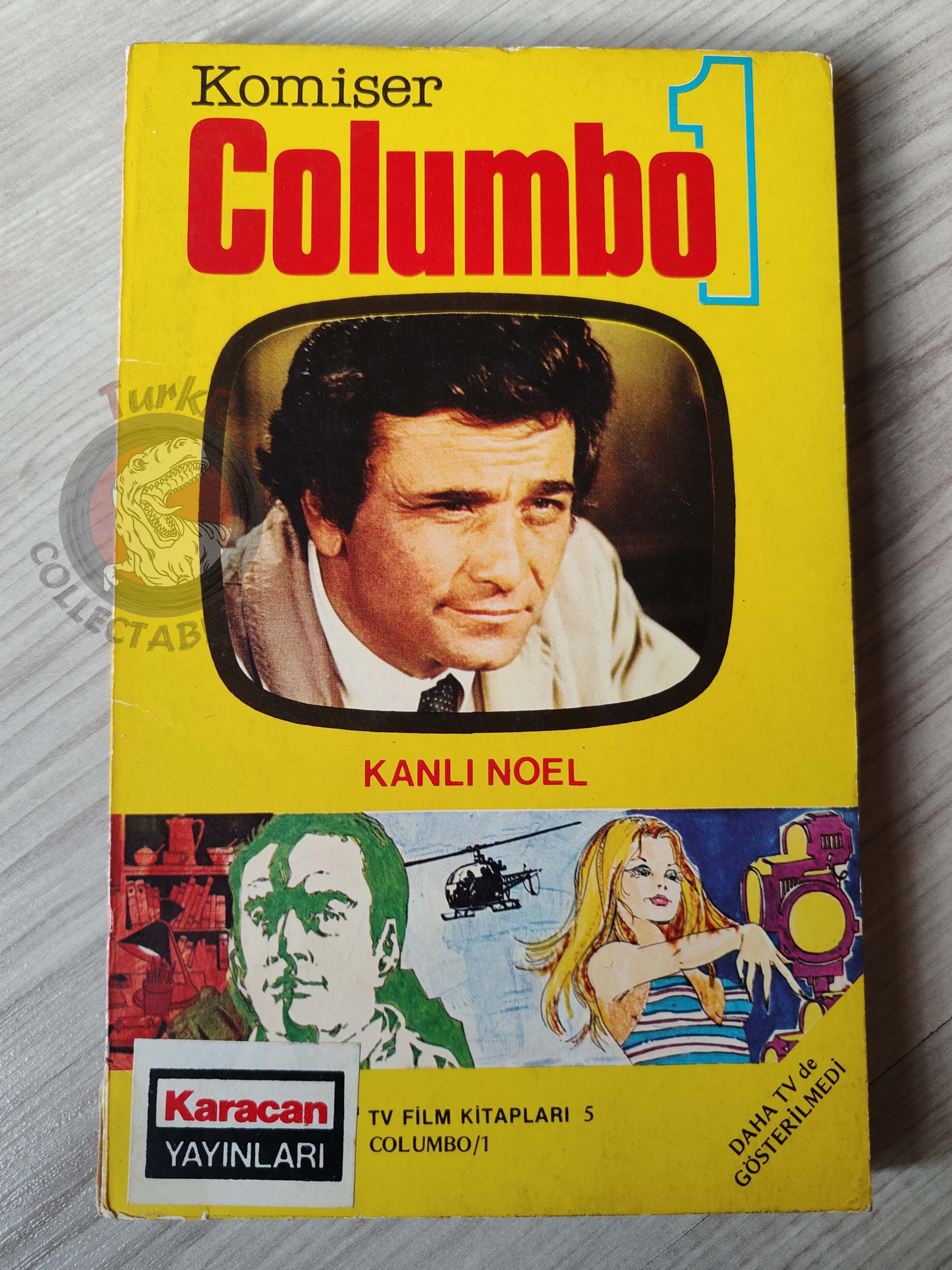 Alfred Lawrence – Columbo 1: A Christmas Killing 1976 1st Turkish Book Turkey