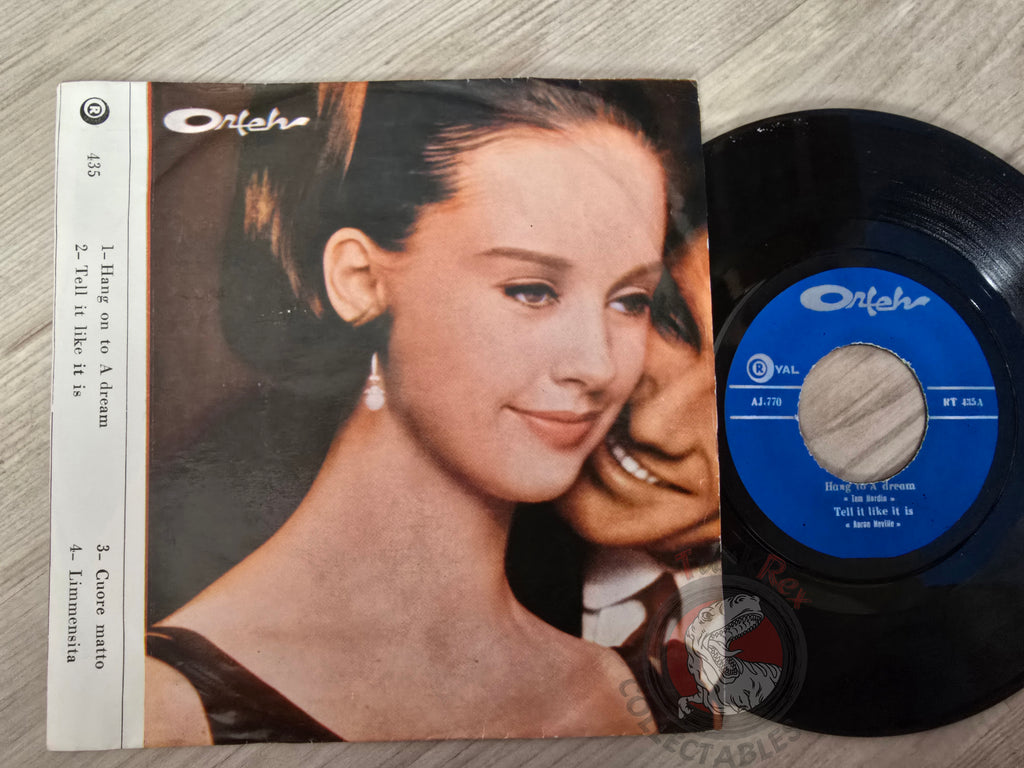 Tim Hardin / Aaron Neville / Mario Zelinotti / Johnny Dorelli  7" Iran Pressing Vinyl Iranian Edition