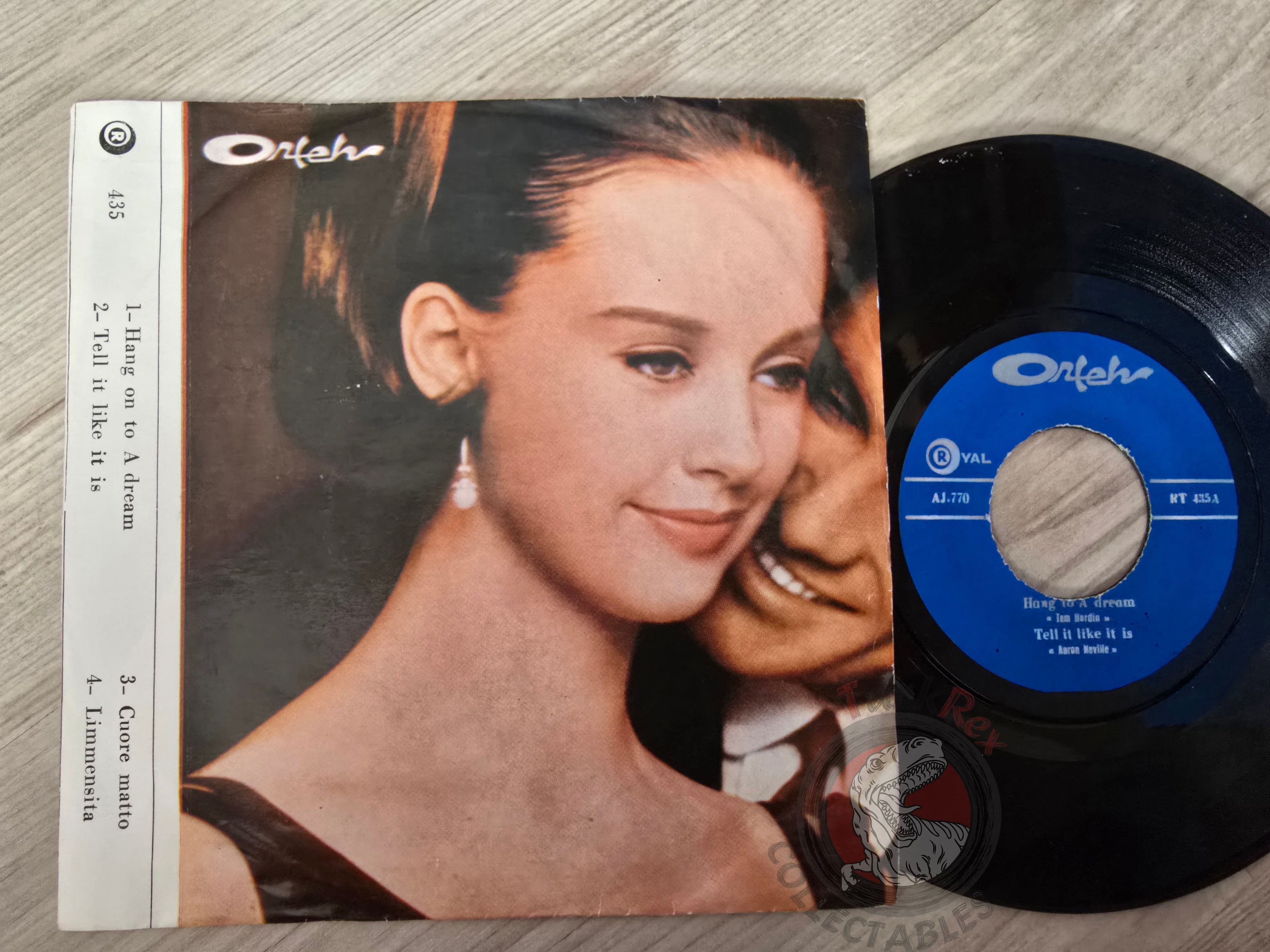 Tim Hardin / Aaron Neville / Mario Zelinotti / Johnny Dorelli  7" Iran Pressing Vinyl Iranian Edition