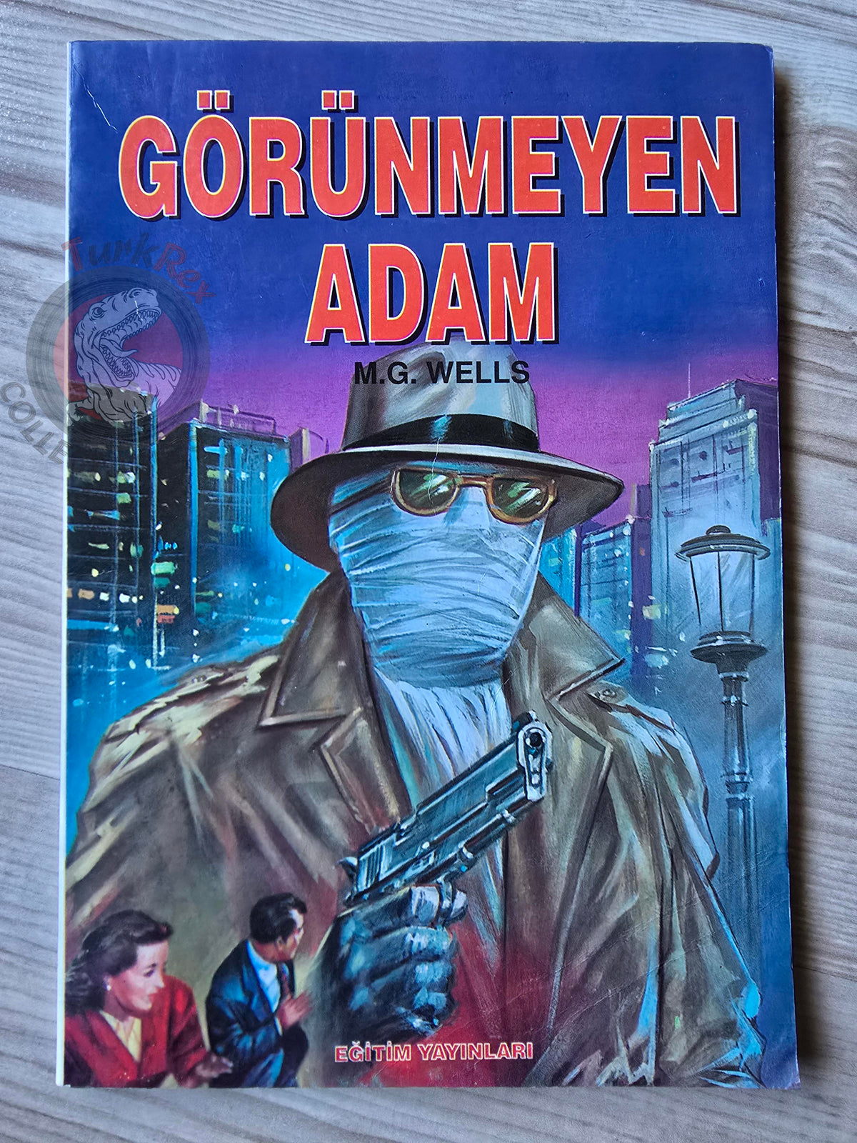 H. G. Wells – The Invisible Man 1989 Turkish Book Turkey