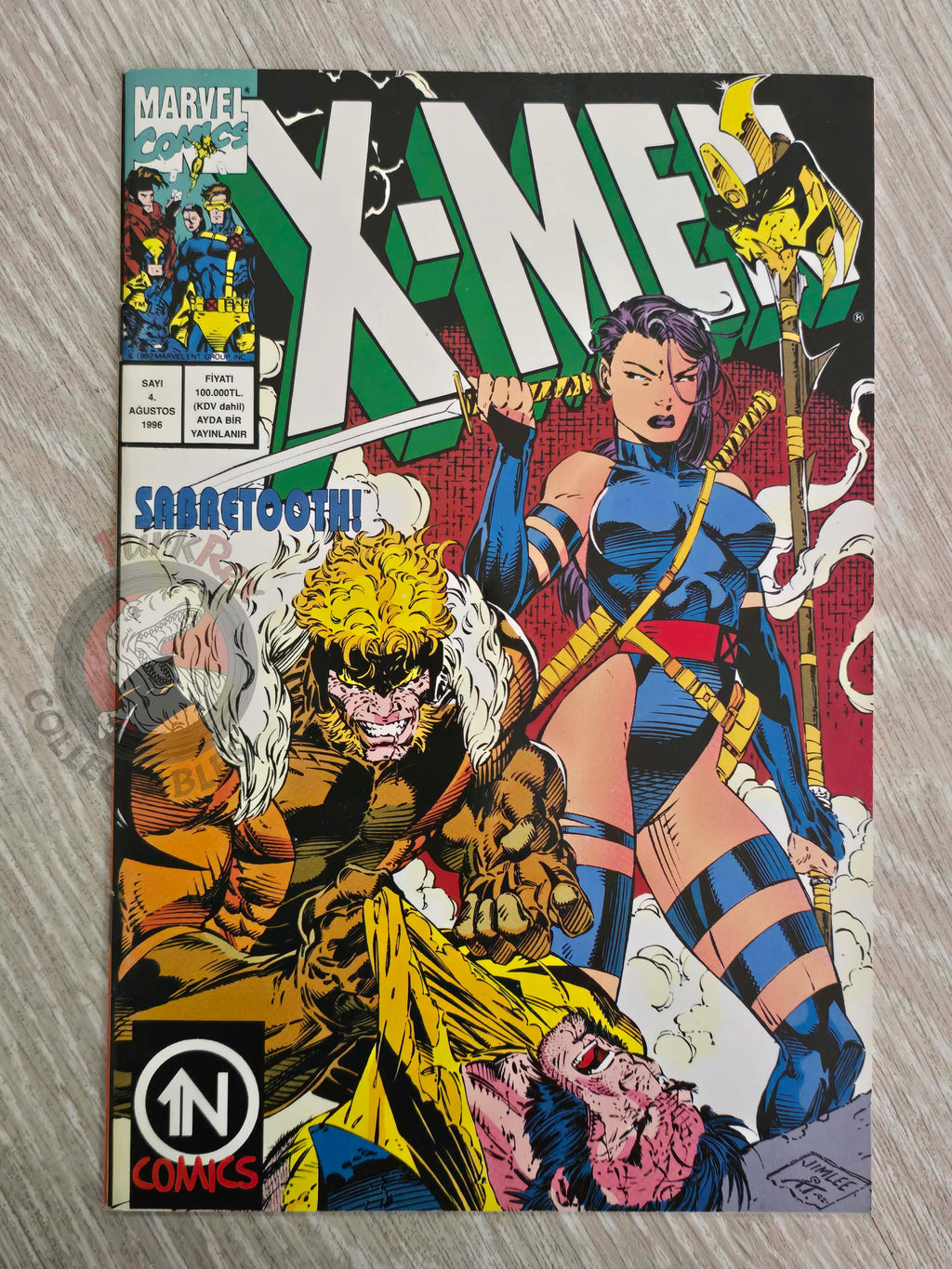 X-Men #4 1996 Turkish Comic Turkey #6 #7