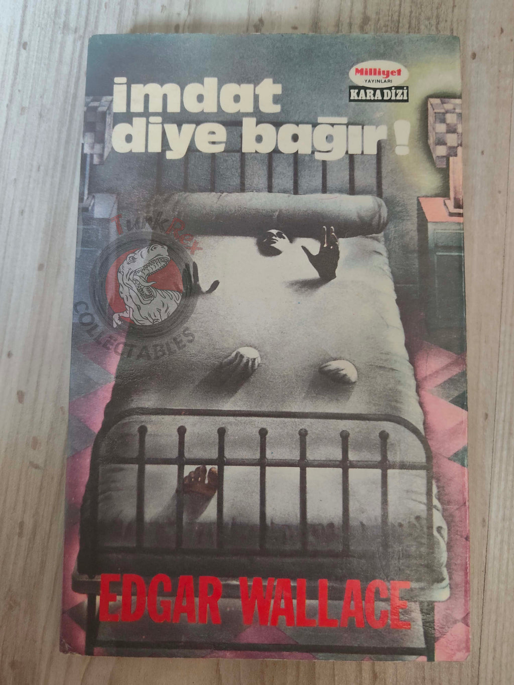 Edgar Wallace – The Gaunt Stranger Ringer 1972 1st Turkish Book Turkey