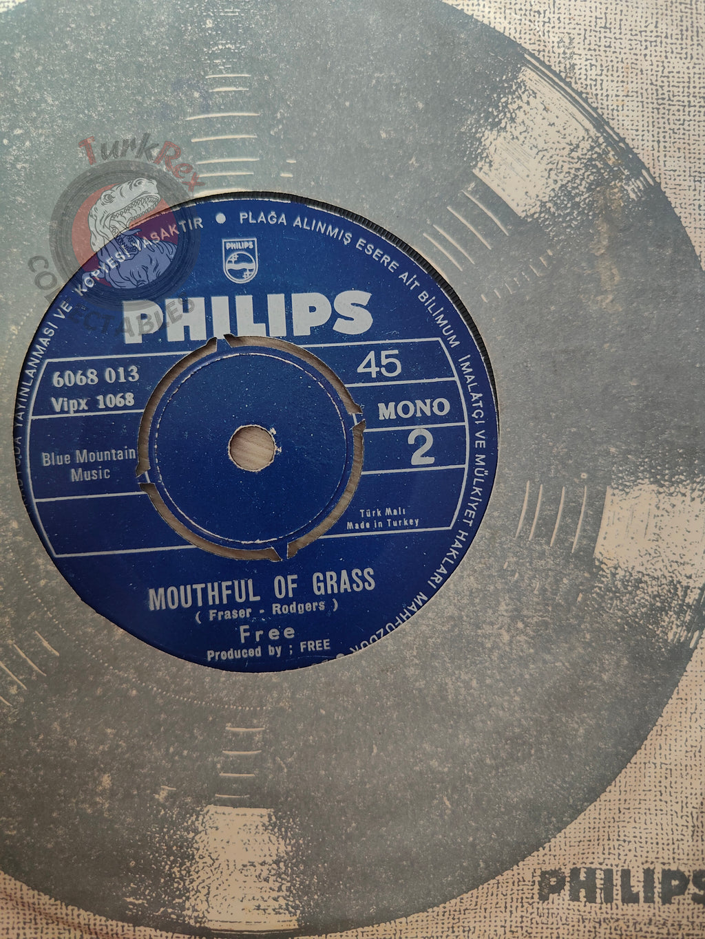 Free – All Right Now 7" Turkish Pressing Vinyl Turkey Edition
