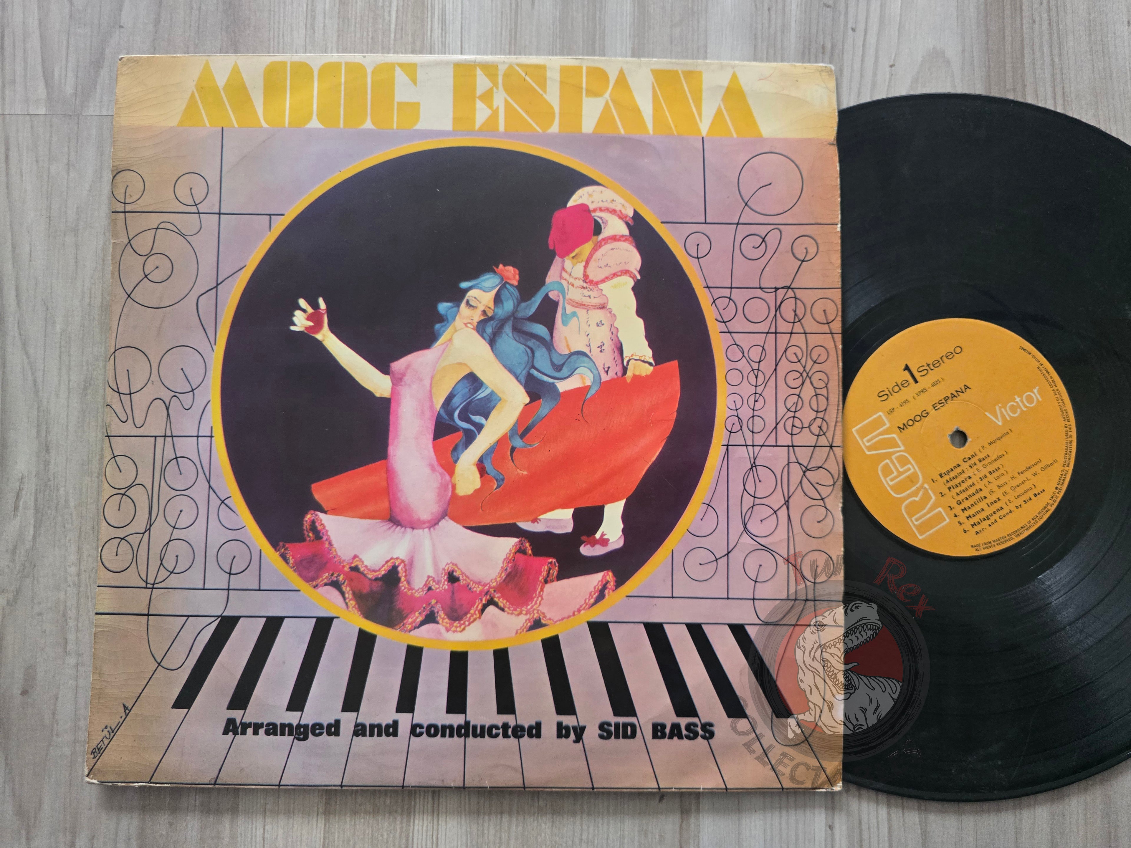 Sid Bass – Moog España Turkish Pressing Vinyl Turkey Edition