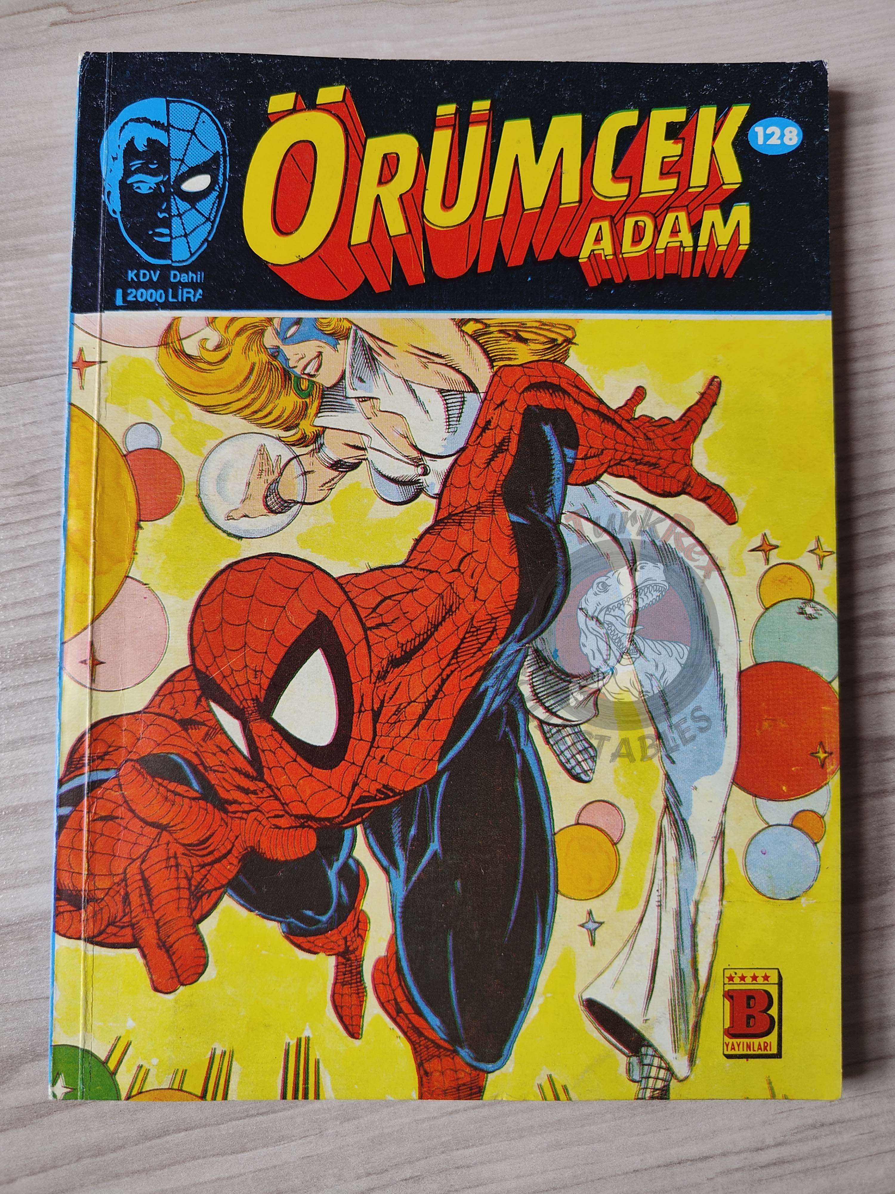 Spider-Man #128 1991 Turkish Comic Turkey Web Of #66 #67 #68 Spectacular #164