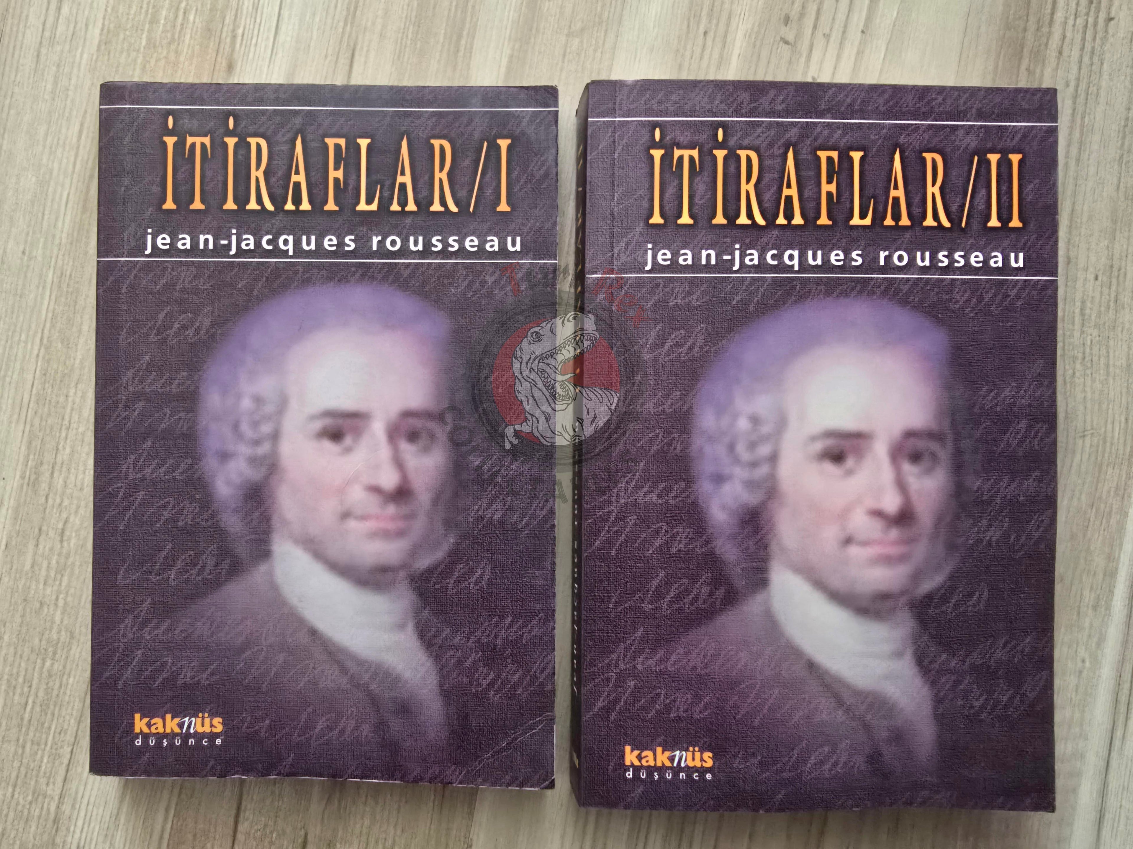 Jean-Jacques Rousseau – The Confessions 2000 Turkish Book Turkey