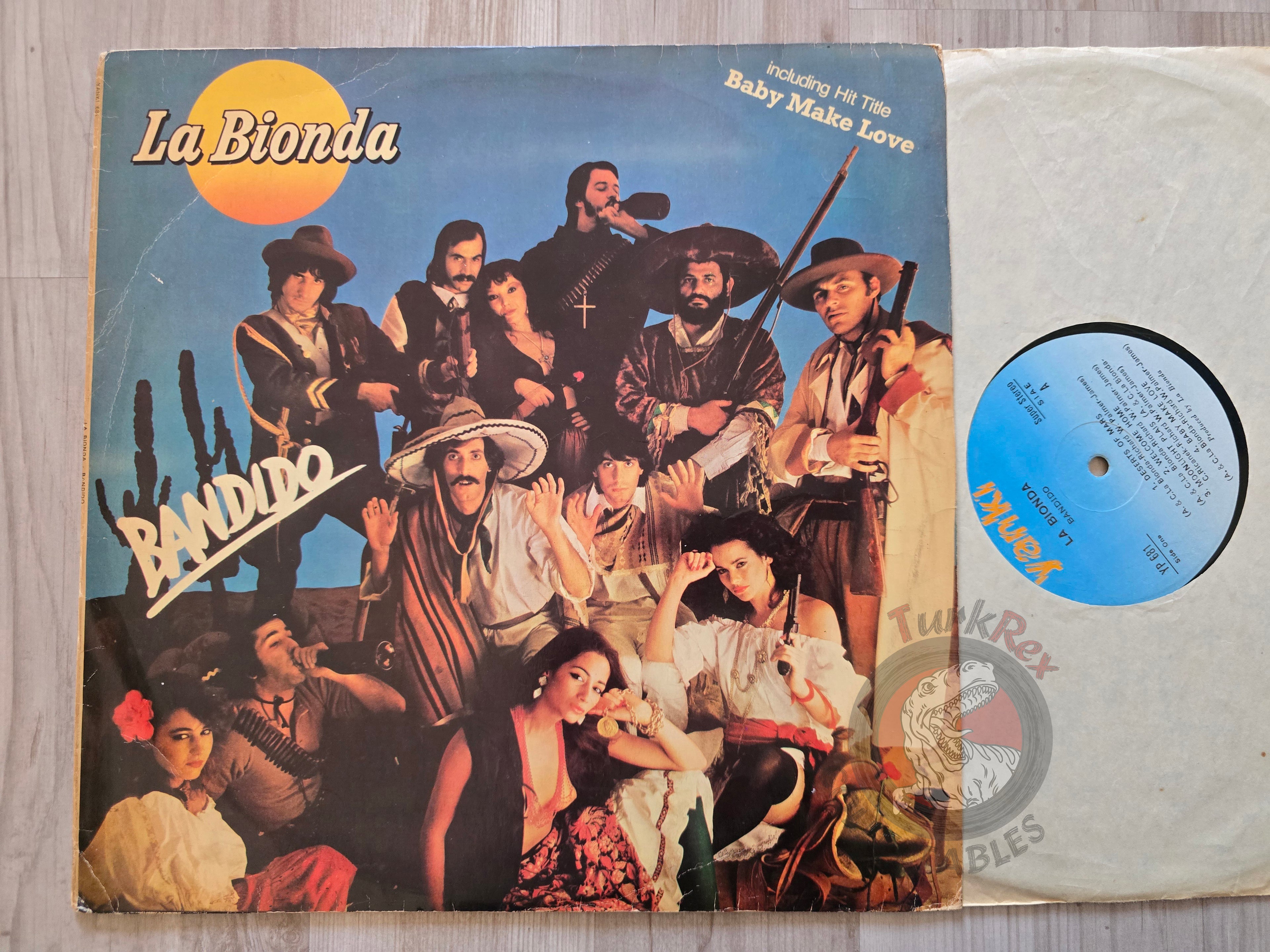 La Bionda – Bandido Turkish Pressing Vinyl Turkey Edition