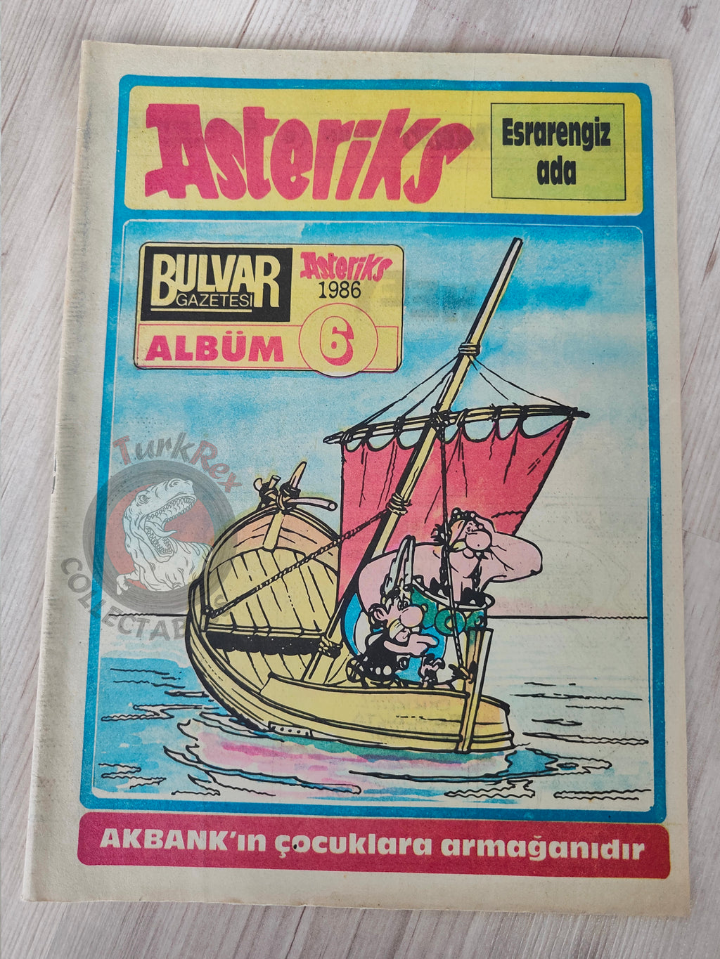 Asterix –  Asterix and the Great Crossing 1986 Turkish Edition Comic Turkey 2