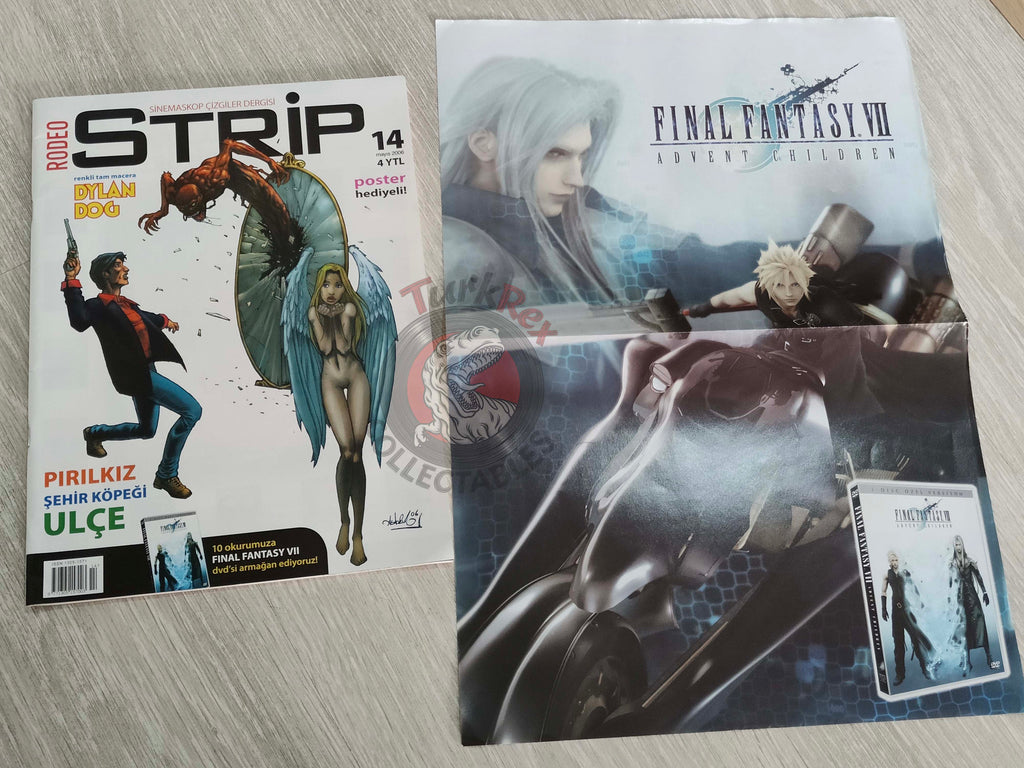 Rodeo Strip 2006 Dylan Dog Turkish Comic Mag Turkey Final Fantasy VII: Advent Children