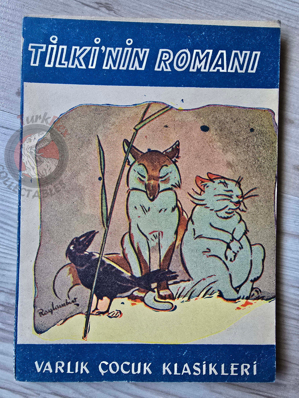Reynard the Fox 1963 Turkish Book Turkey Illustrated