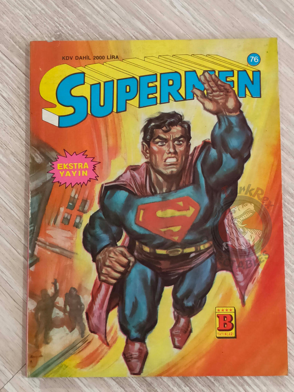 Superman #76 1990 Turkish Comic Turkey World's Finest Comics #214 #302 Batman #26