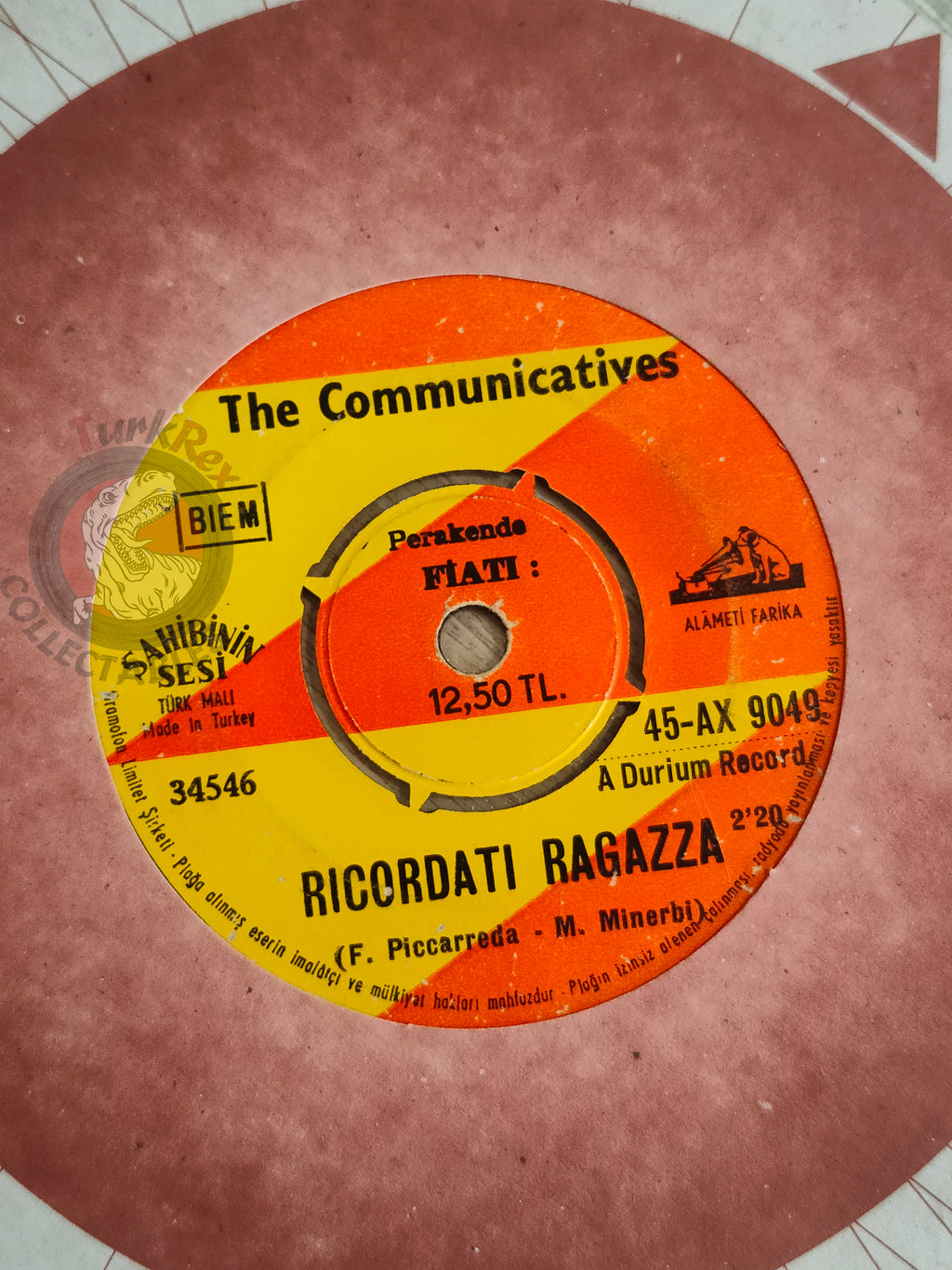 The Communicatives – Je T'aime... Moi Non Plus 7" Turkish Pressing Vinyl Turkey Edition