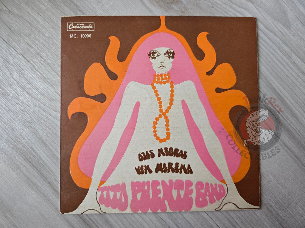 Tito Puente Band – Ojos Negros 7" Turkish Pressing Cover Only Turkey Edition