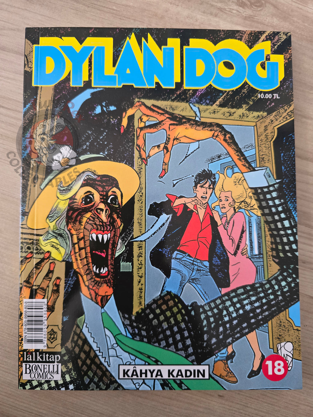 Dylan Dog #18 2016 Turkish Comic Turkey #116 La governante