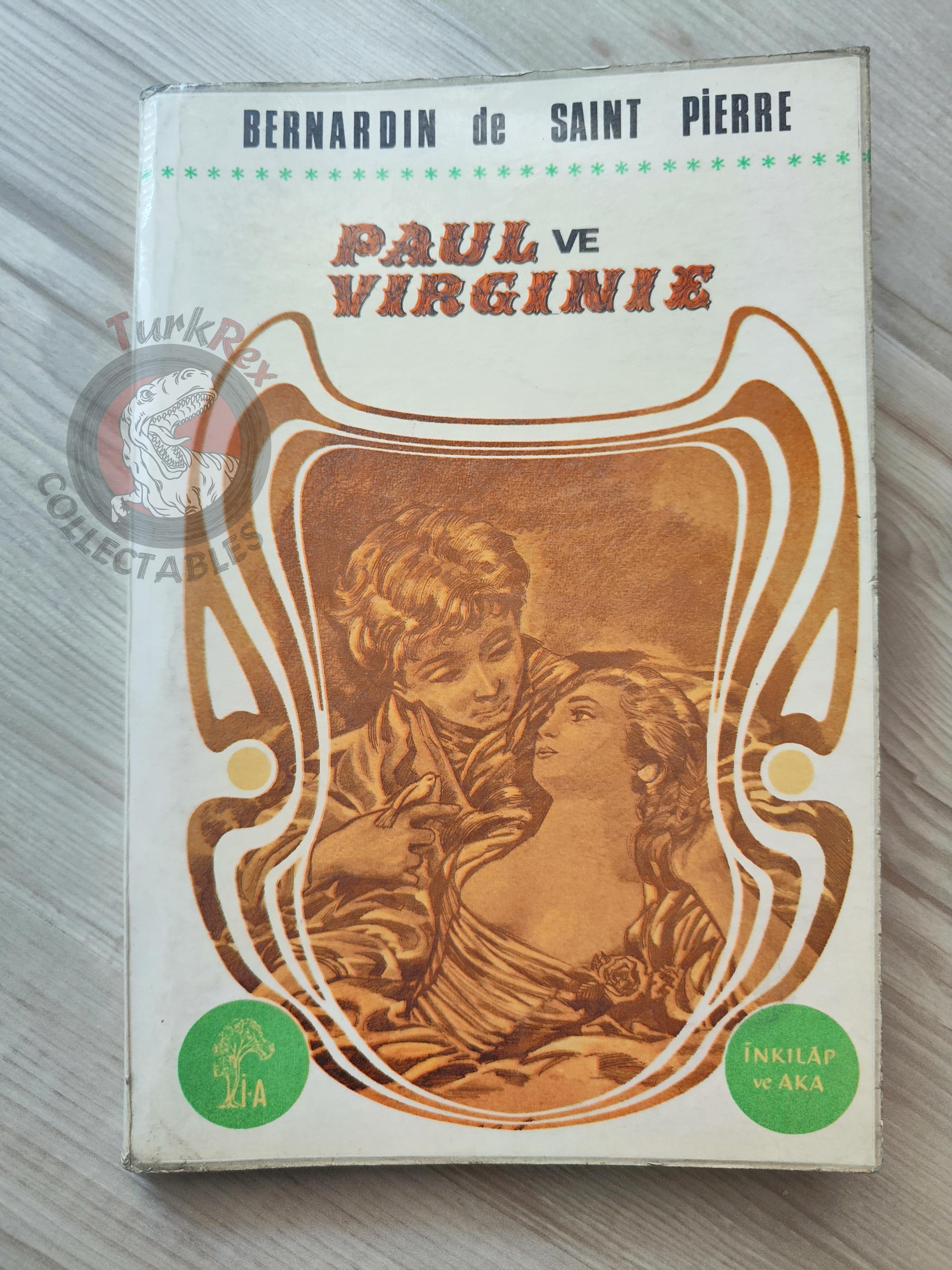 Bernardin de Saint-Pierre – Paul et Virginie 1968 Turkish Book Turkey