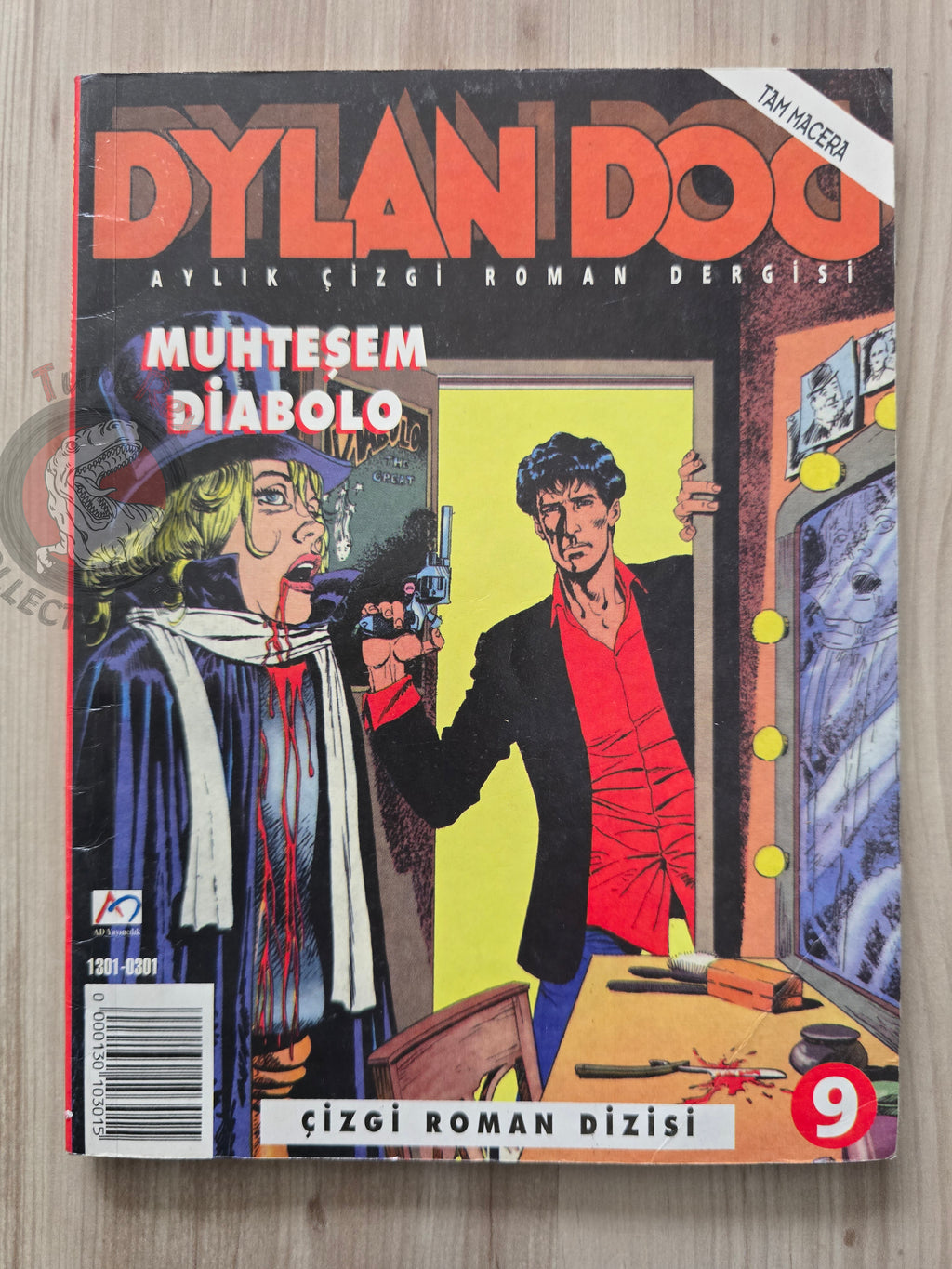 Dylan Dog #9 1997 Turkish Comic Turkey #11 Diabolo il grande
