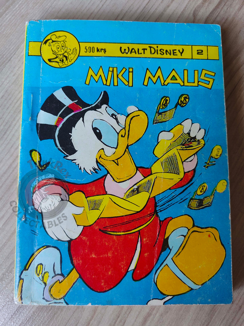 Mickey Mouse Mag Volume #2 1970 Turkish Comic Turkey Walt Disney Donald Duck