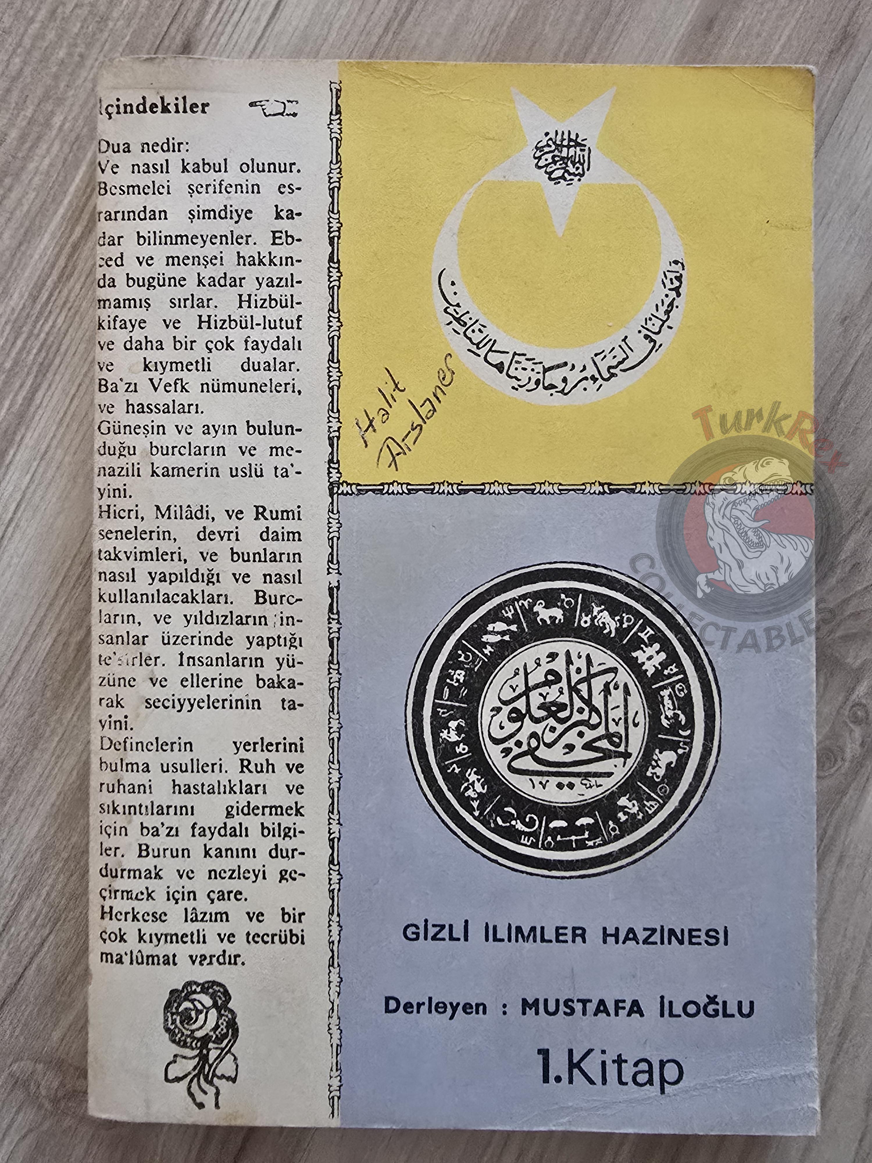Hidden Sciences Vol 1 Islamic Occult Havass Vefq Spells Charm Turkish Book Islam Talisman