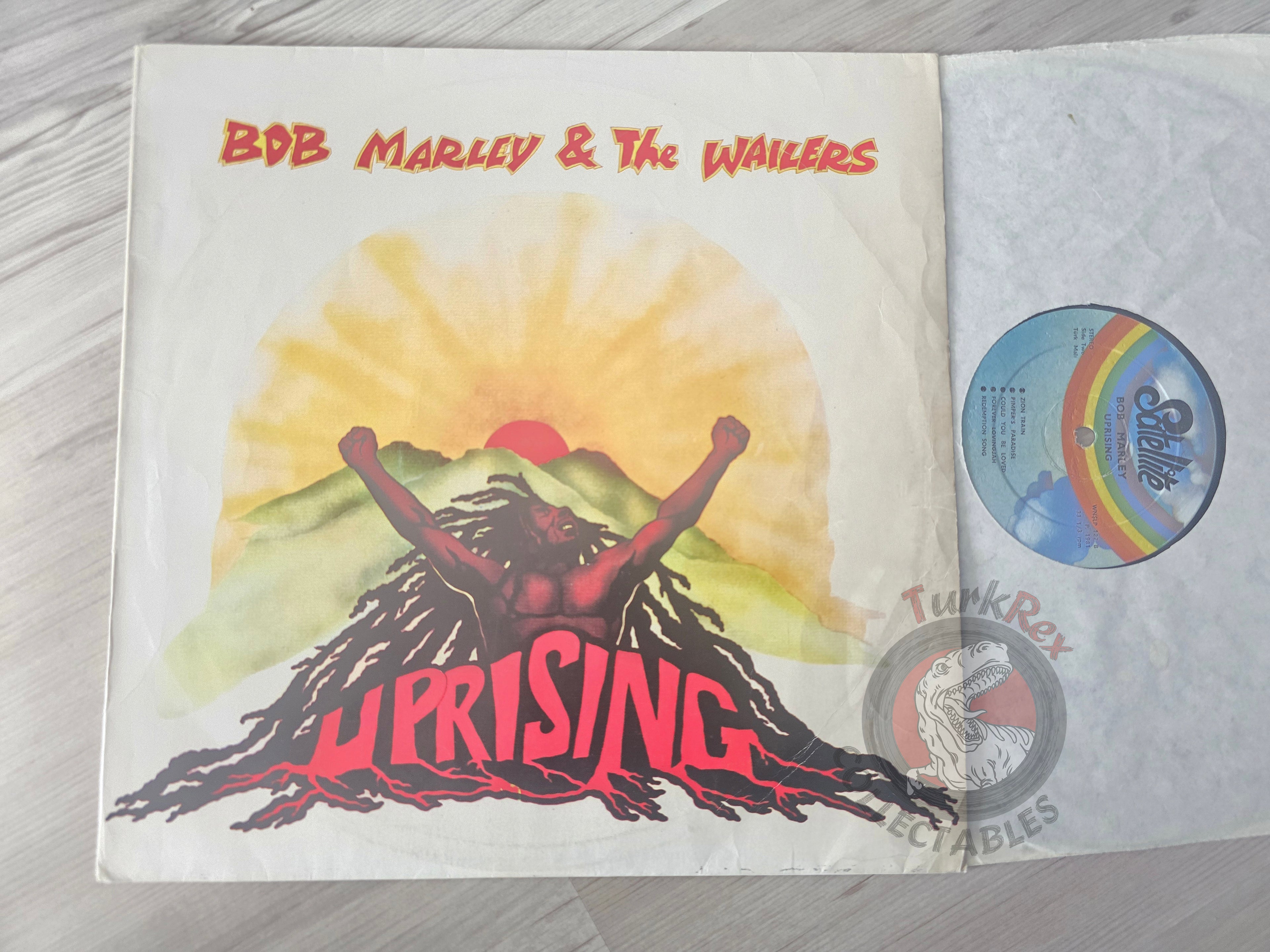 Bob Marley & The Wailers – Uprising Turkish Pressing Vinyl Turkey Edition 1