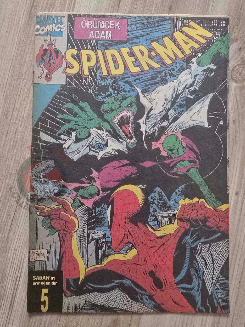 Spider-Man #5 1990s Turkish Comic Turkey Spider-Man #2 Todd McFarlane #3