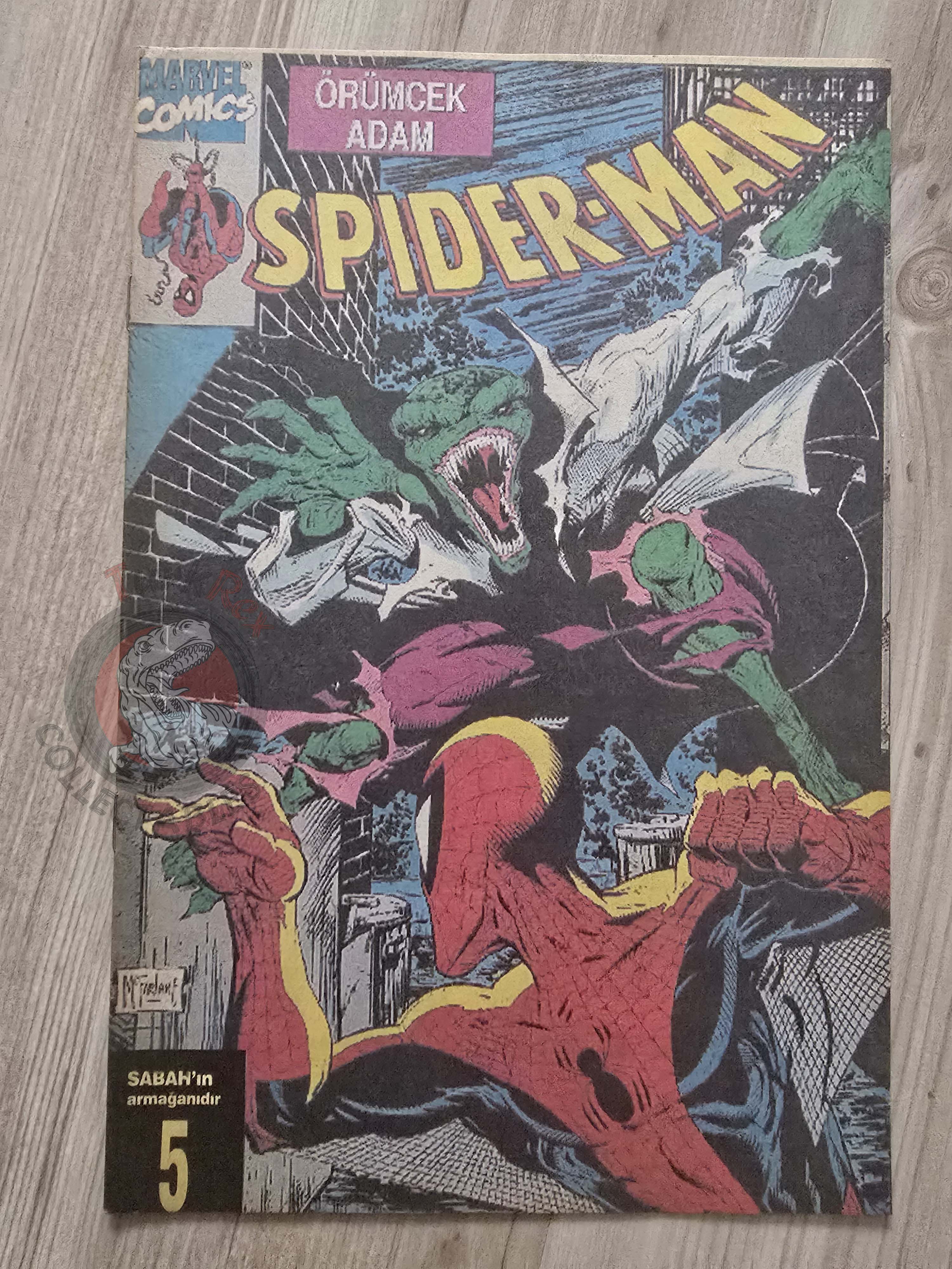 Spider-Man #5 1990s Turkish Comic Turkey Spider-Man #2 Todd McFarlane #3