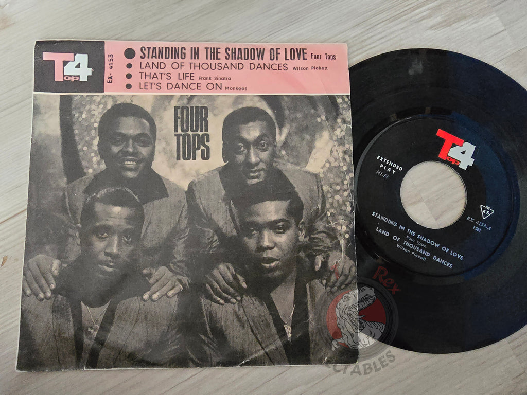 The Monkees / Four Tops / Wilson Pickett / Frank Sinatra 7" Iran Pressing Vinyl Iranian Edition