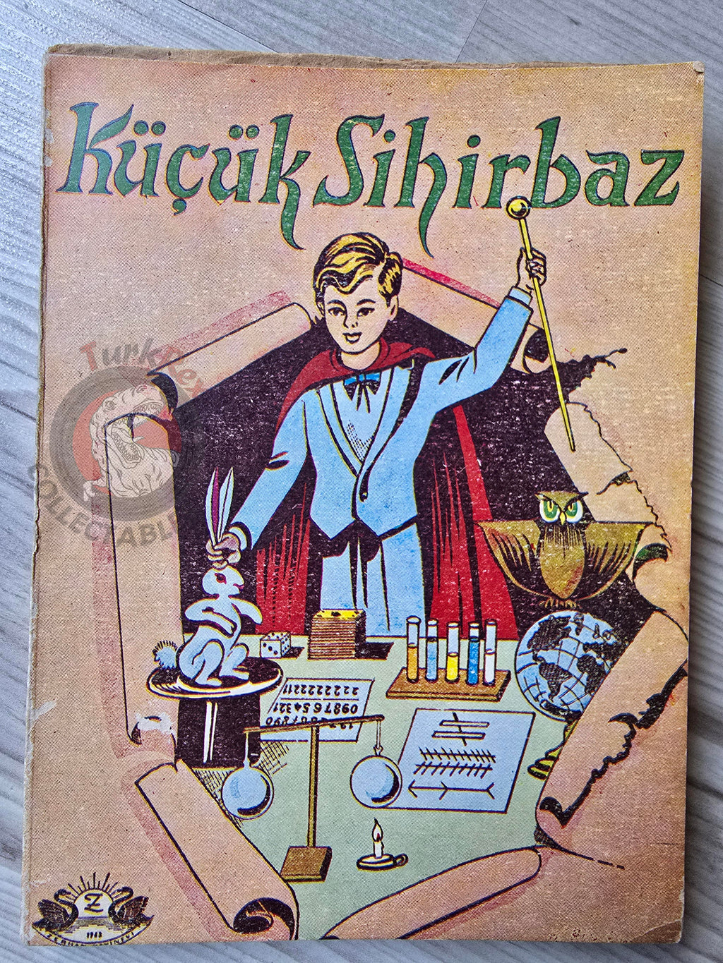 Little Magician 1966 1st Turkish Book Turkey Illusion Magic Tricks