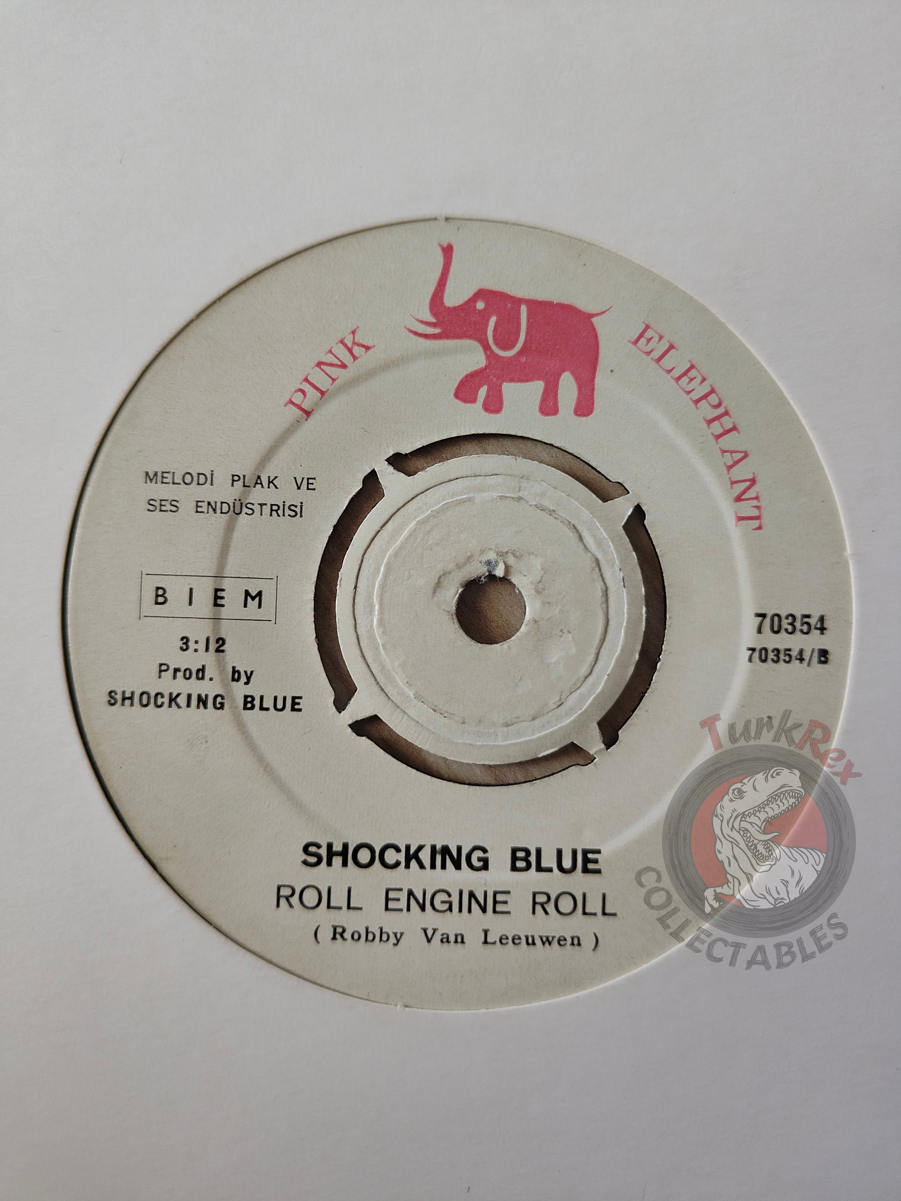 Shocking Blue – Never Marry A Railroad Man 7" Turkish Pressing Vinyl Turkey Edition 2