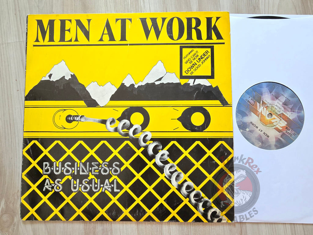 Men At Work – Business As Usual Turkish Pressing Vinyl Turkey Edition