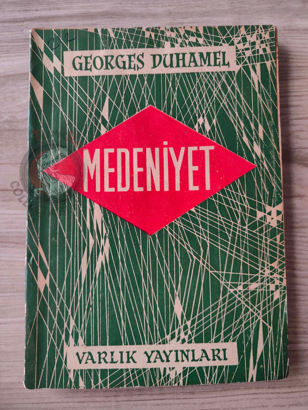 Georges Duhamel – Civilization 1954 1st Turkish Book Turkey