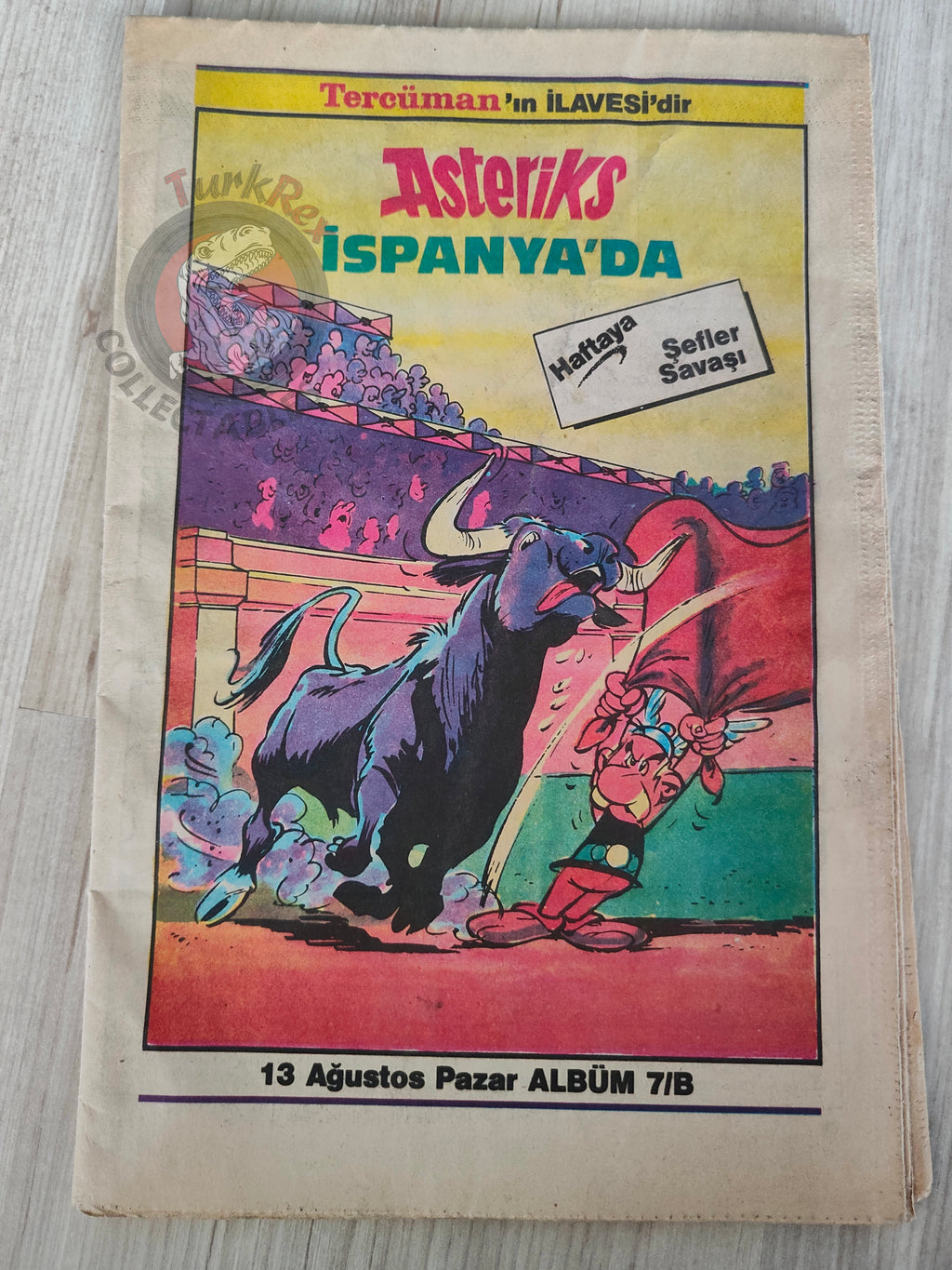 Asterix – Asterix in Spain early 90s Turkish Edition Comic Turkey