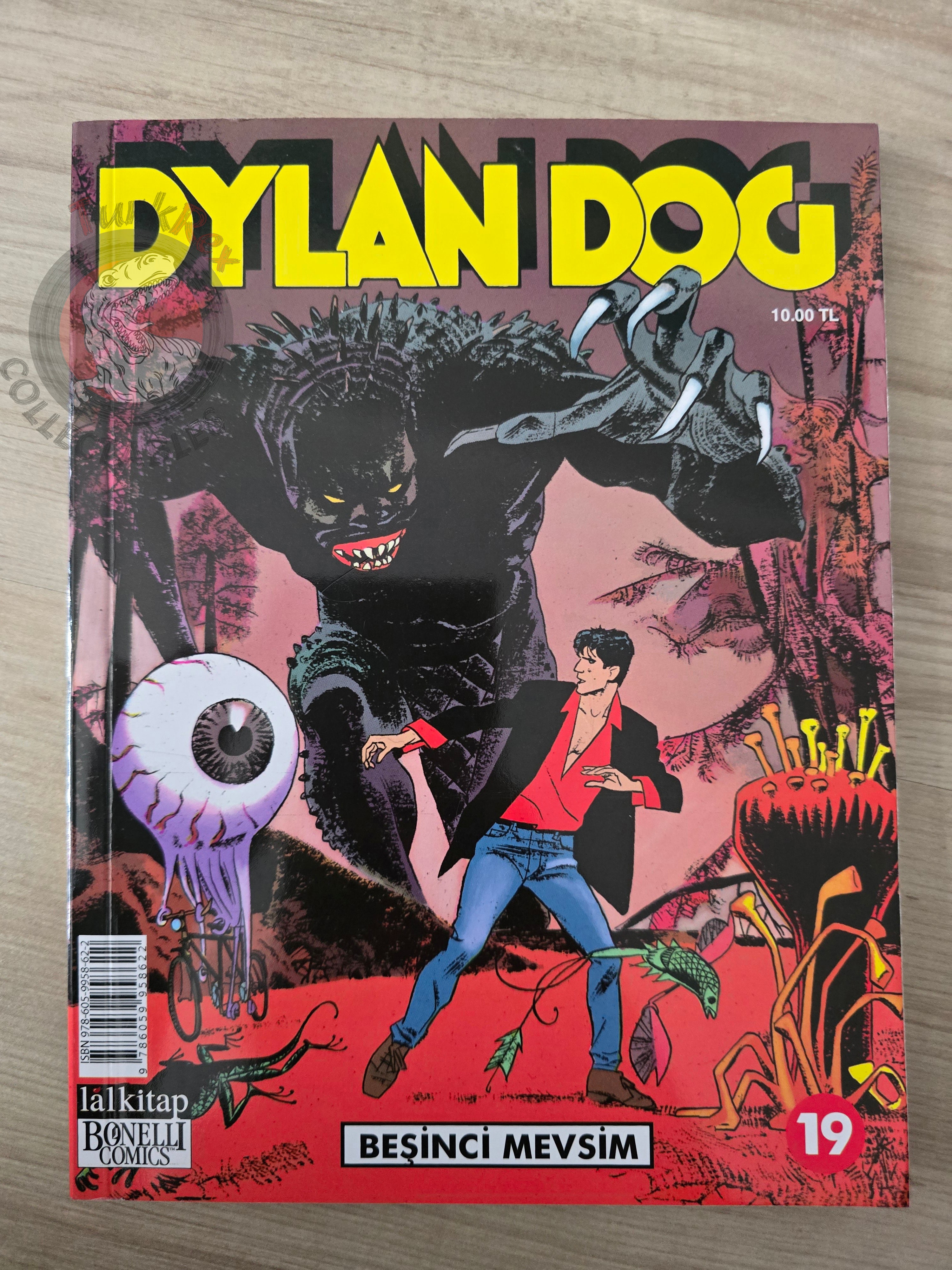 Dylan Dog #19 2016 Turkish Comic Turkey #117 La quinta stagione