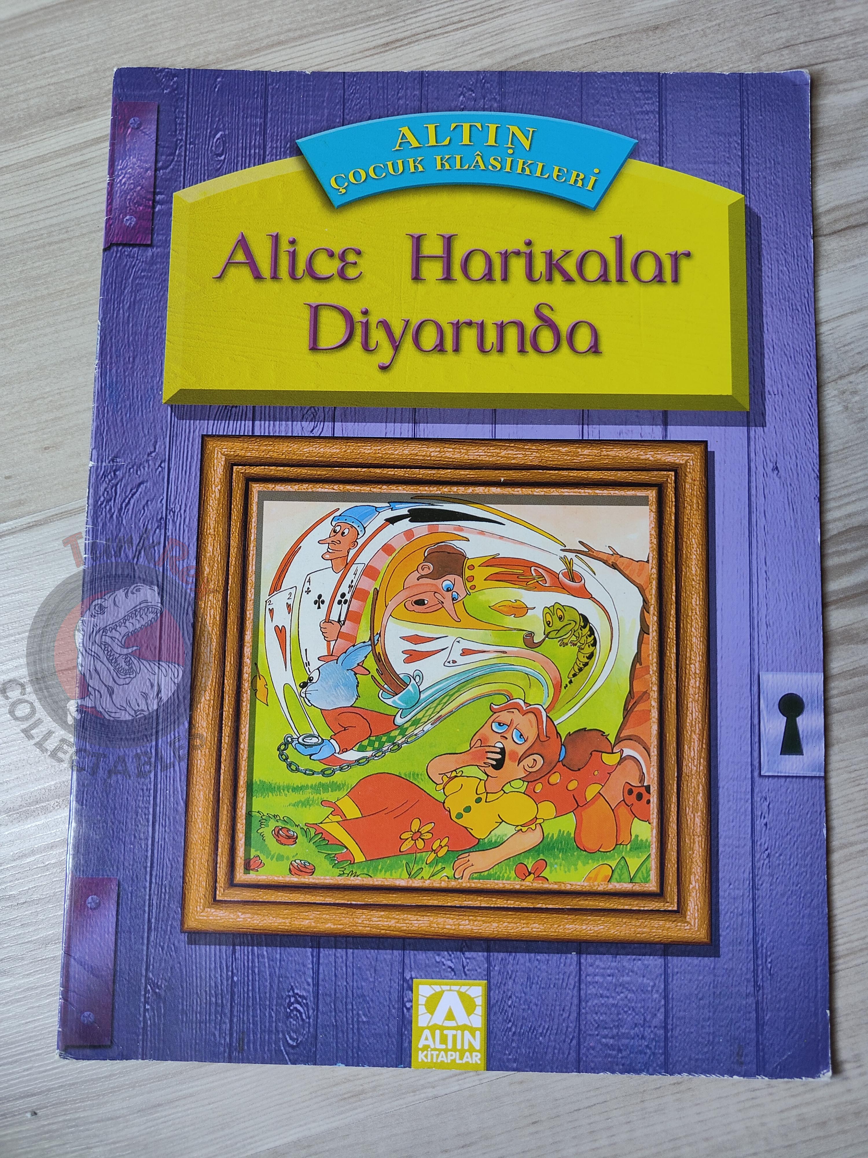 Lewis Carroll – Alice in Wonderland 2009 Turkish Book Turkey Illustrated 2
