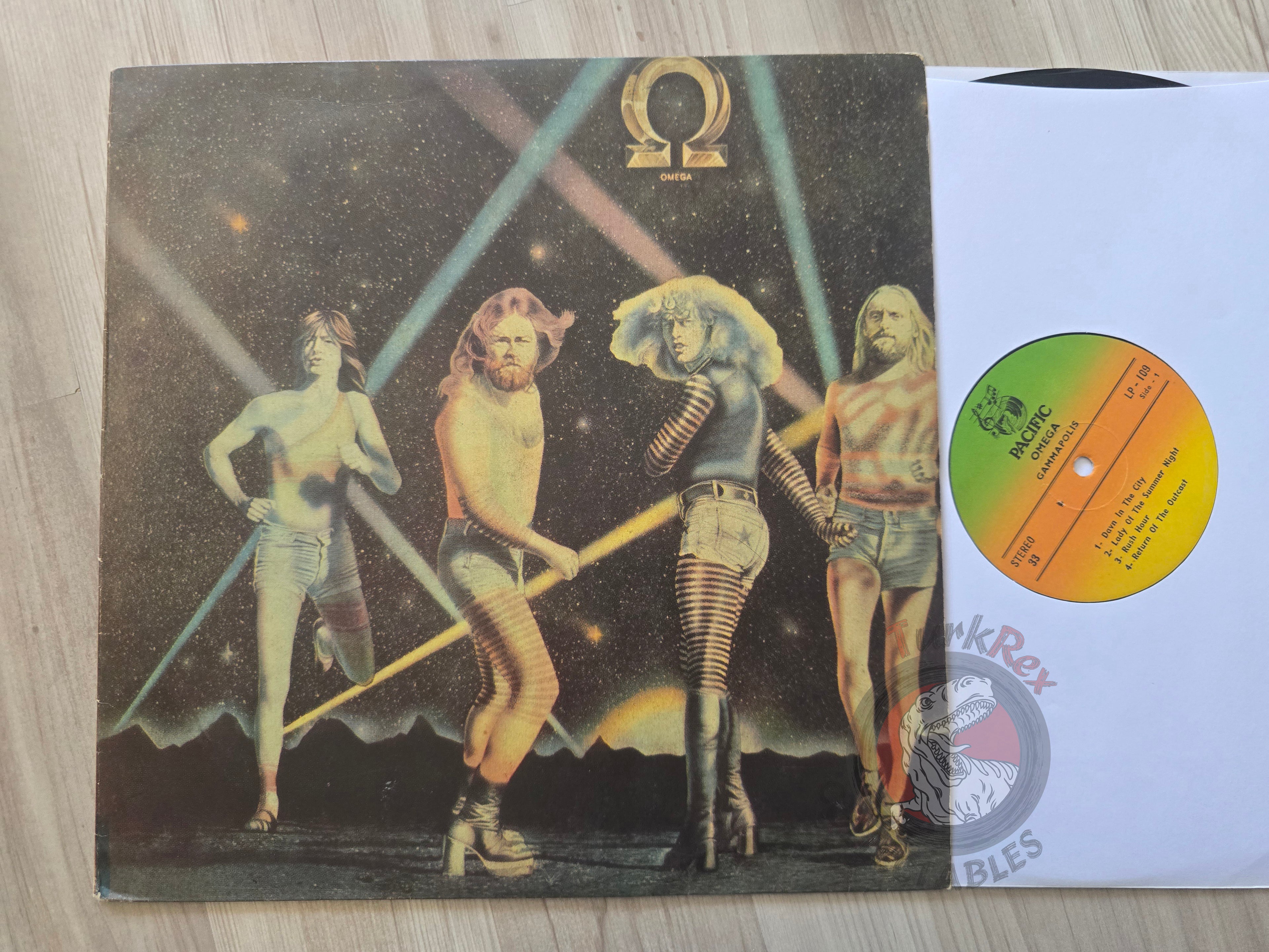 Omega – Gammapolis Turkish Pressing Vinyl Turkey Edition