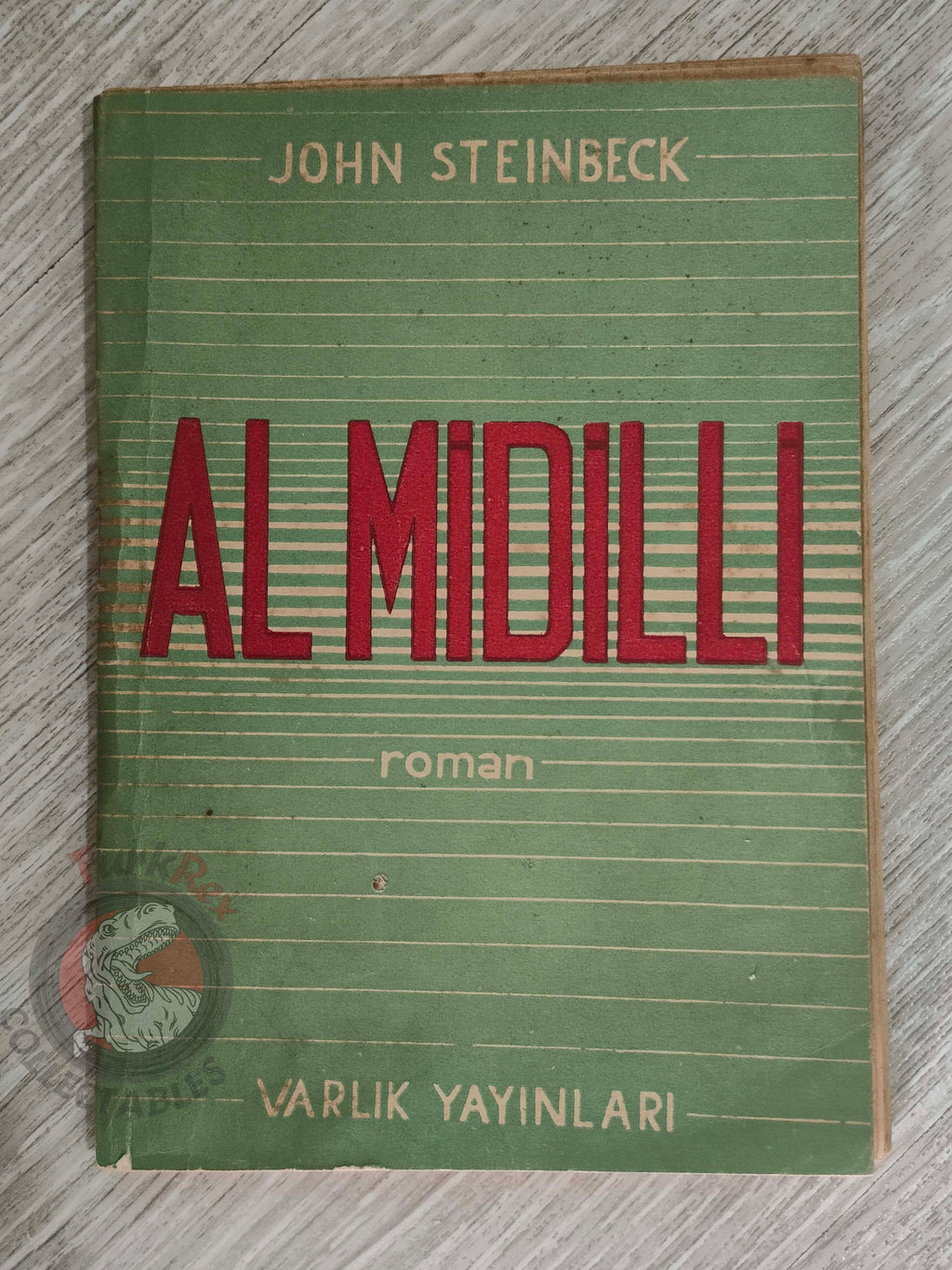 John Steinbeck – The Red Pony 1953 1st Turkish Book Turkey