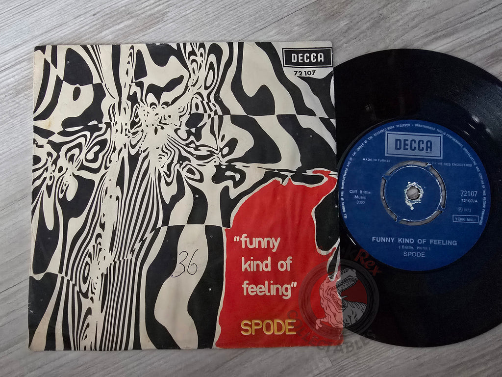 Spode – Funny Kind Of Feeling 7" Turkish Pressing Vinyl Turkey Edition