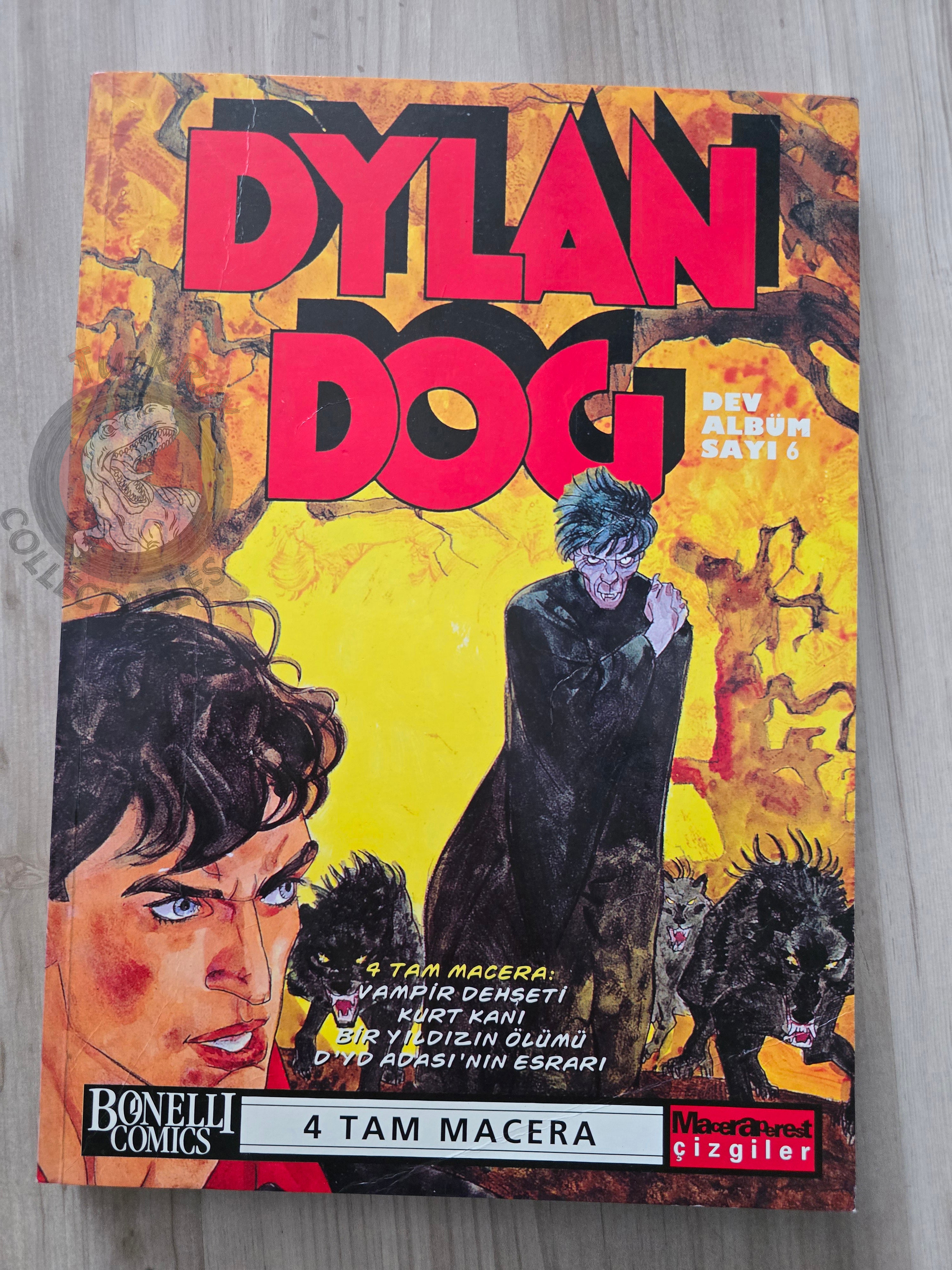 Dylan Dog Gigante #6 2003 Turkish Comic Turkey Il masticatore di sudari