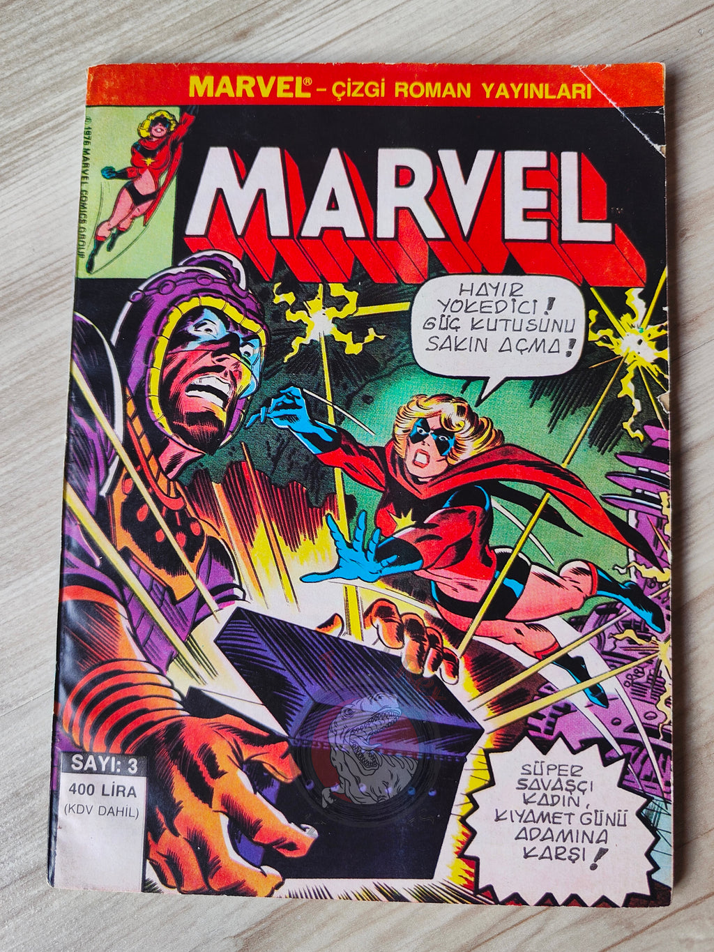 Ms. Marvel #3 1988 Turkish Comic Turkey #4 #5 #6