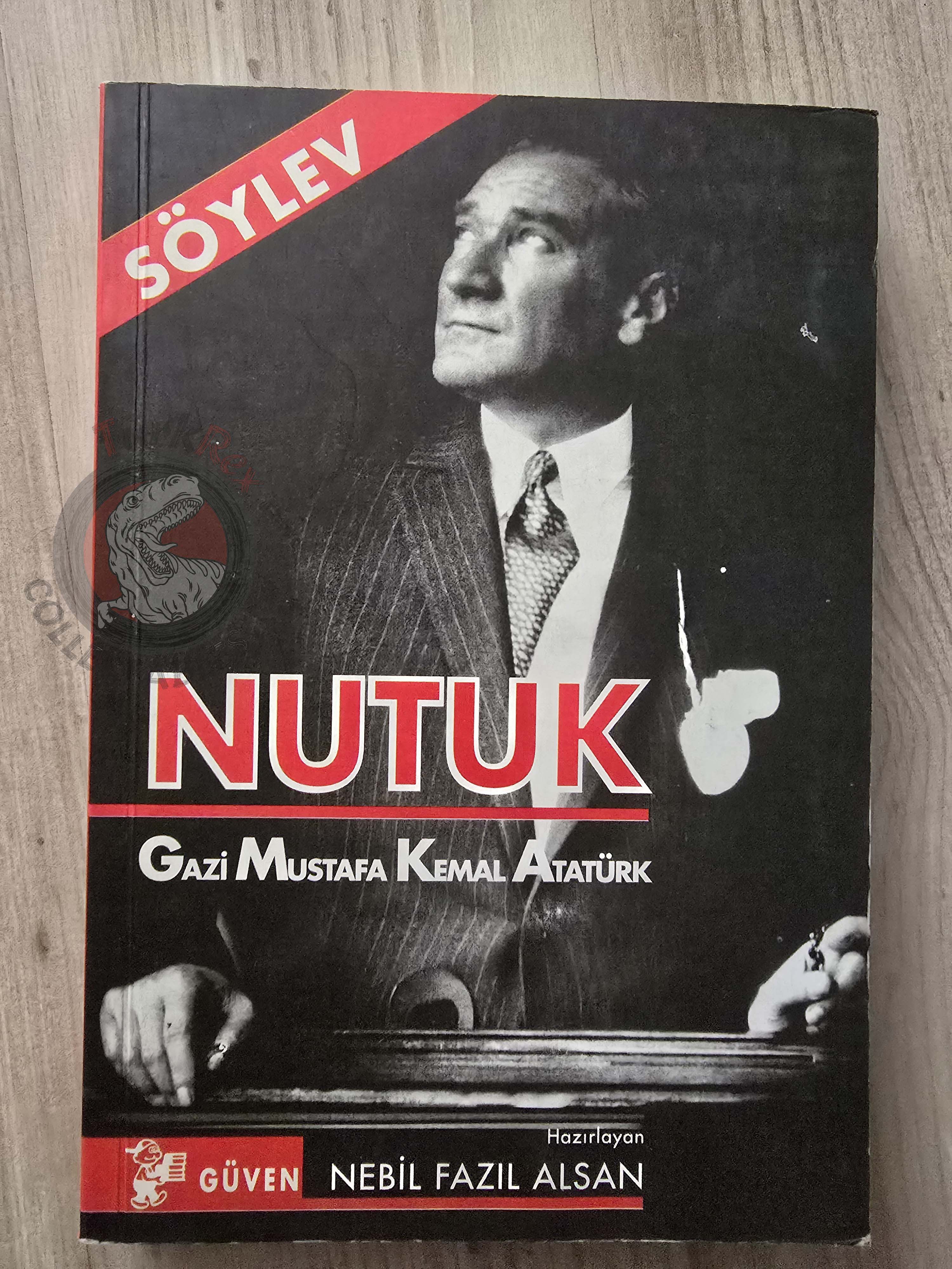 Mustafa Kemal Atatürk – Nutuk The Speech 1998 Turkish Book Turkey