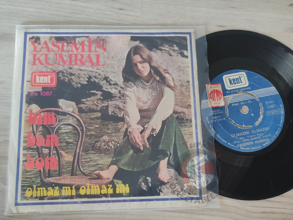 Yasemin Kumral – Bim Bam Bom 7" Turkish Pressing Vinyl Turkey Edition