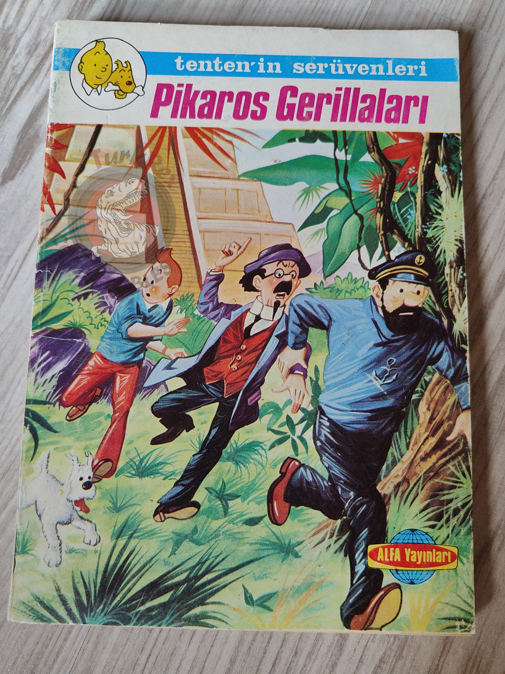 Tintin – Tintin and the Picaros early 1980s Turkish Edition Comic Turkey 1