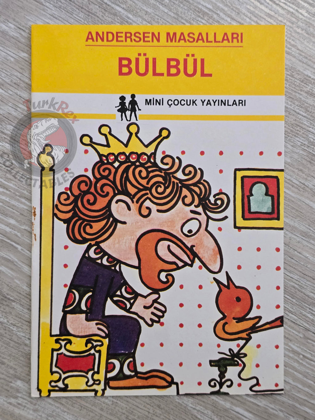 Hans Christian Andersen – The Nightingale 1994 Turkish Book Turkey Illustrated