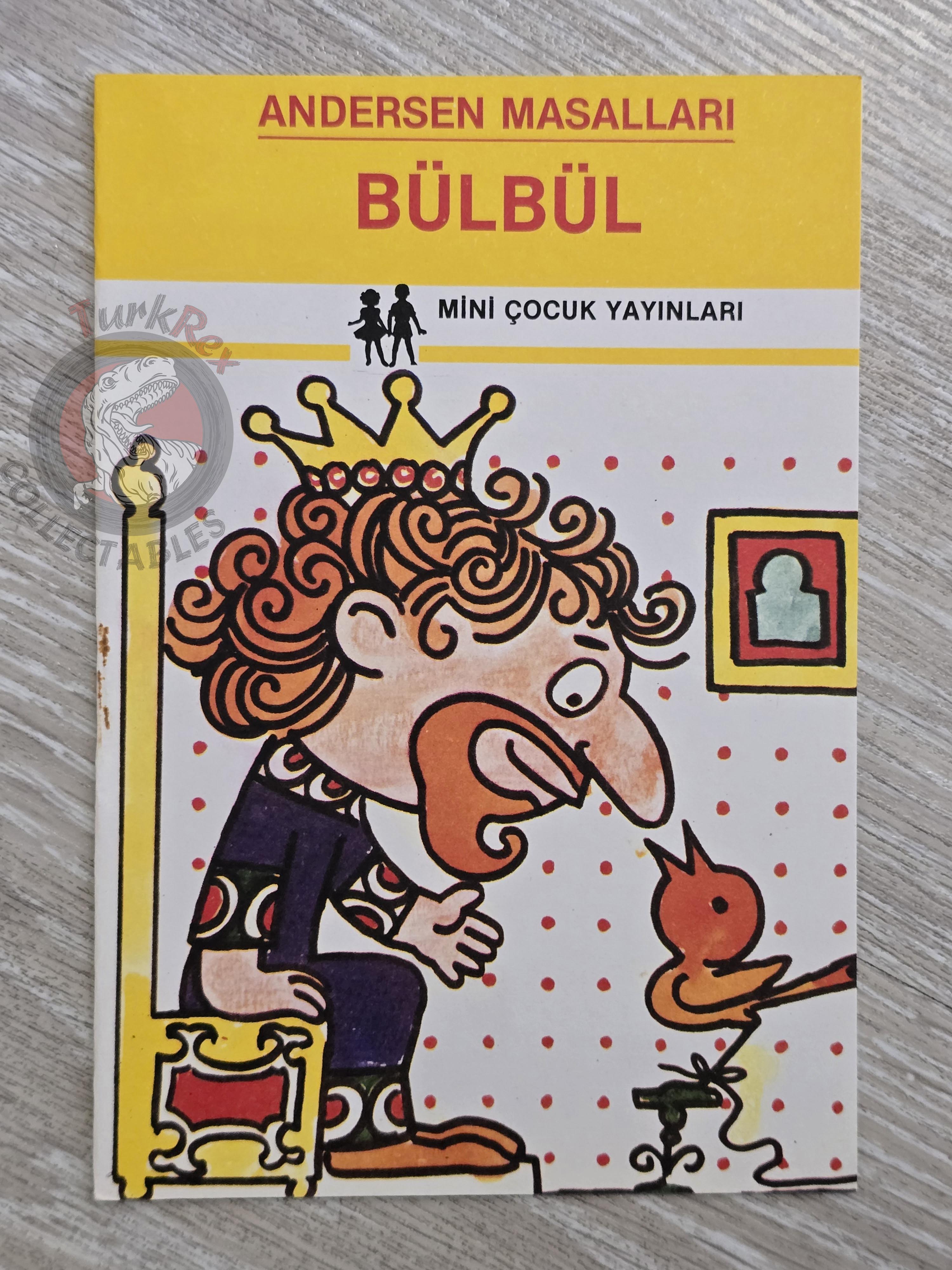 Hans Christian Andersen – The Nightingale 1994 Turkish Book Turkey Illustrated