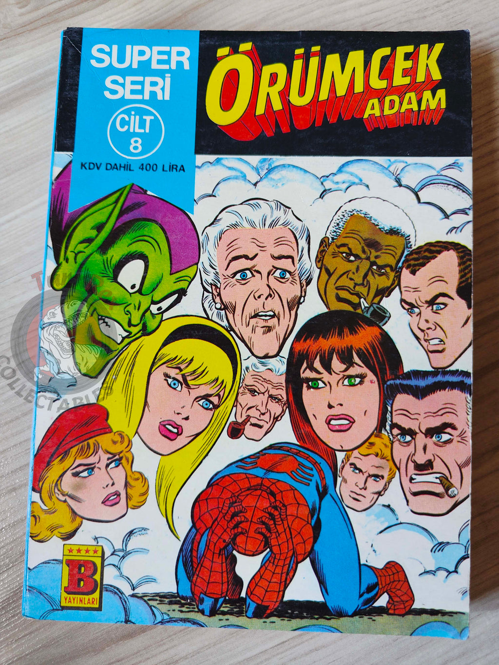 Spider-Man Vol #8 1988 Turkish Comic Turkey Spectacular #52 #38 #39 #40 Sub-Mariner #1